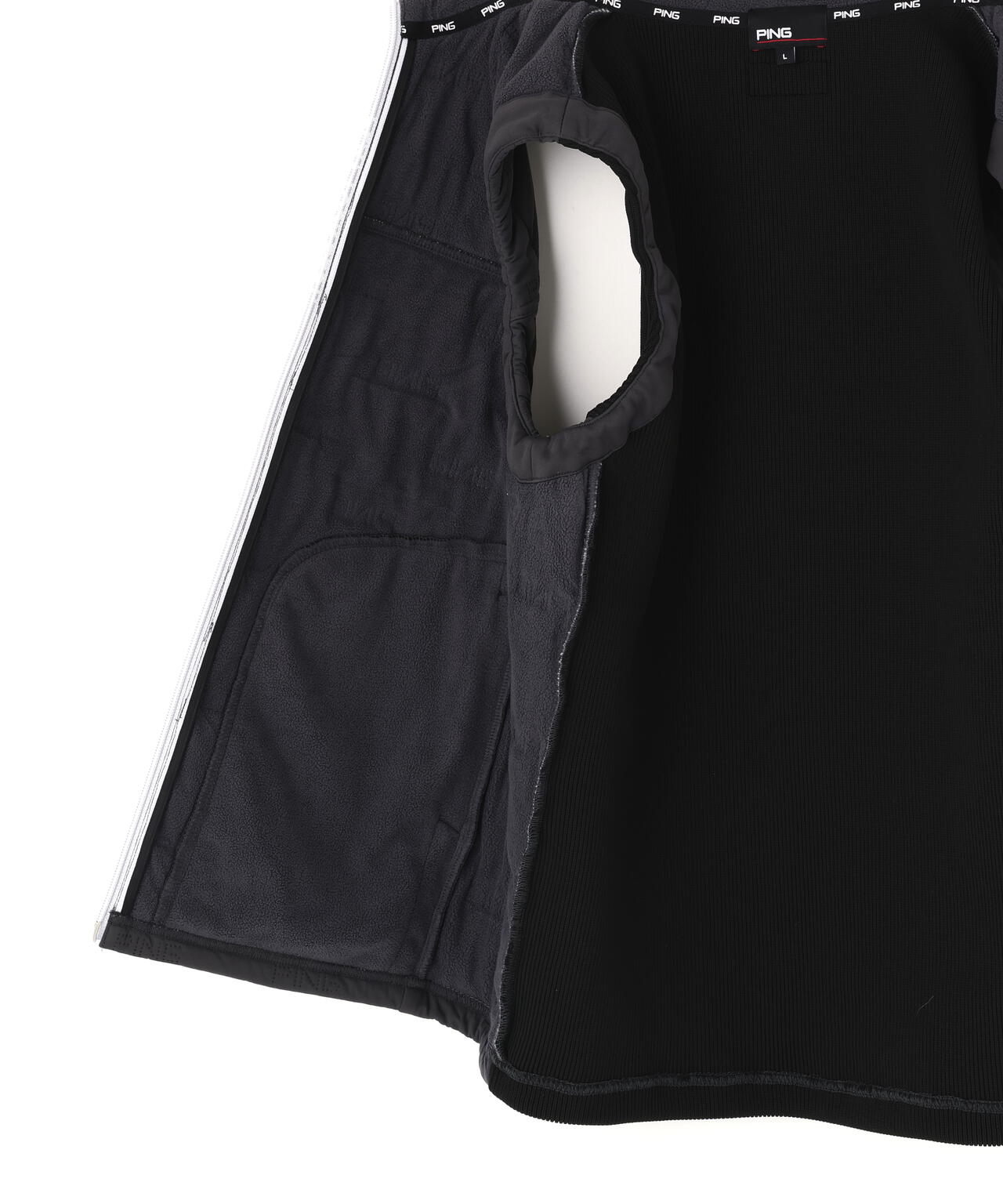 【PING APPAREL】ピンソニックハイブリットベスト <GOLD> (MENS)