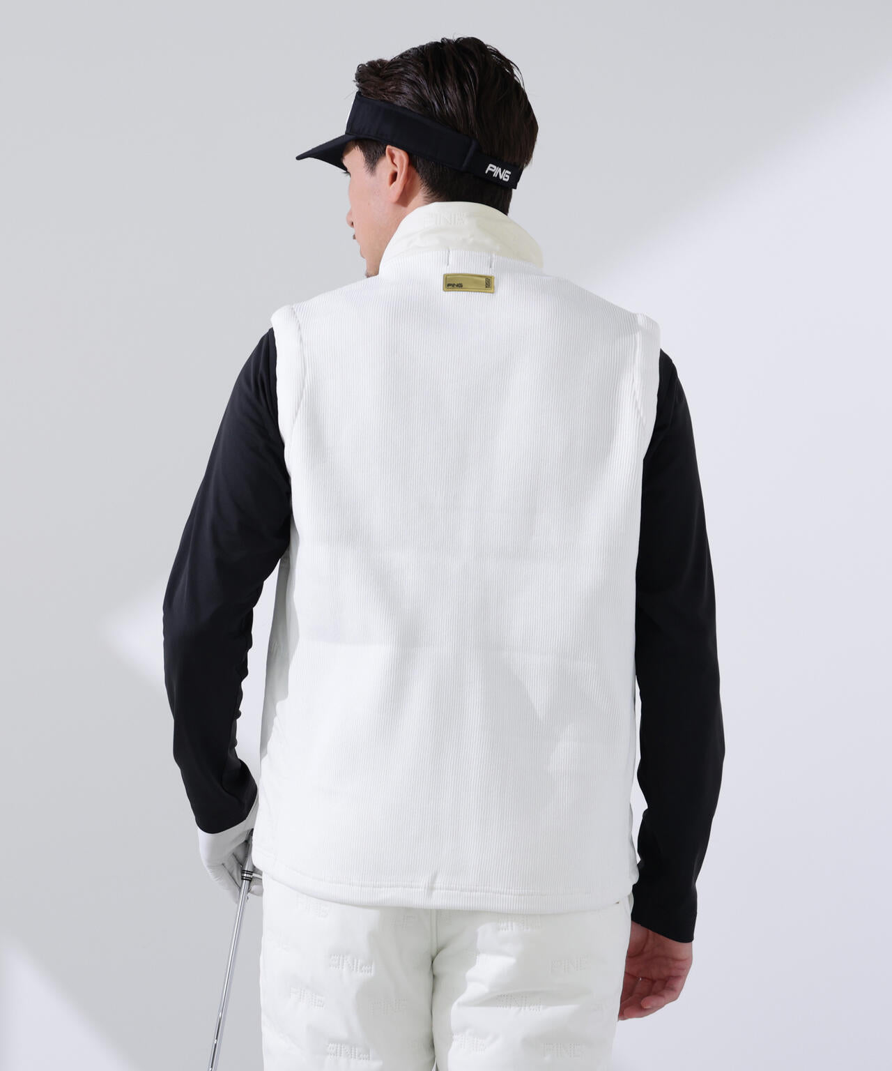 【PING APPAREL】ピンソニックハイブリットベスト <GOLD> (MENS)