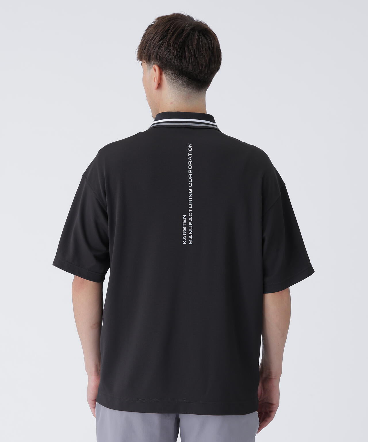 【PING APPAREL】Wメッシュ アセイヤーン半袖ポロシャツ <EARLY AUTUMN> (MENS)