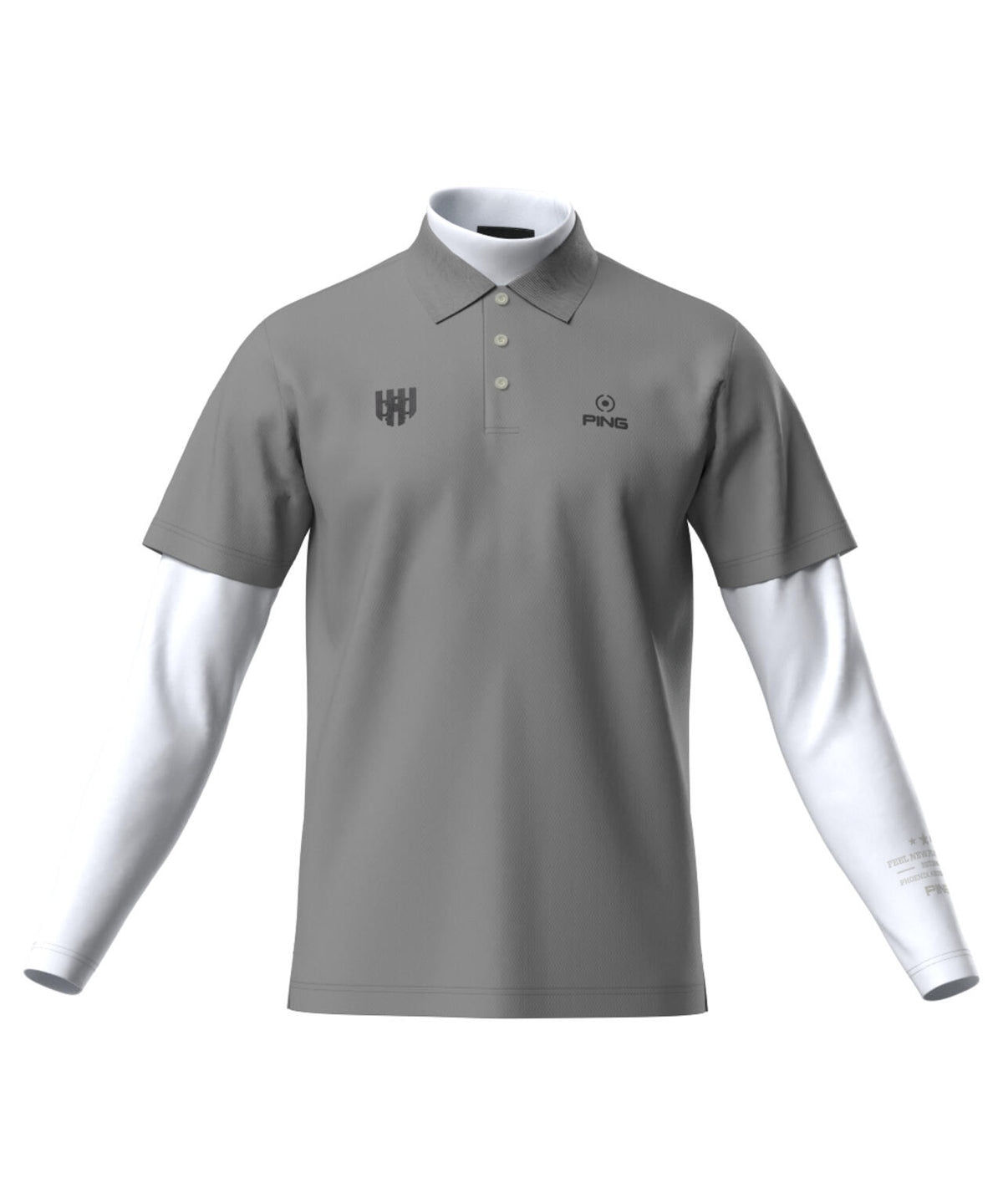 【PING APPAREL】鬼カノコレイヤードツインセット <NATIVE> (MENS)