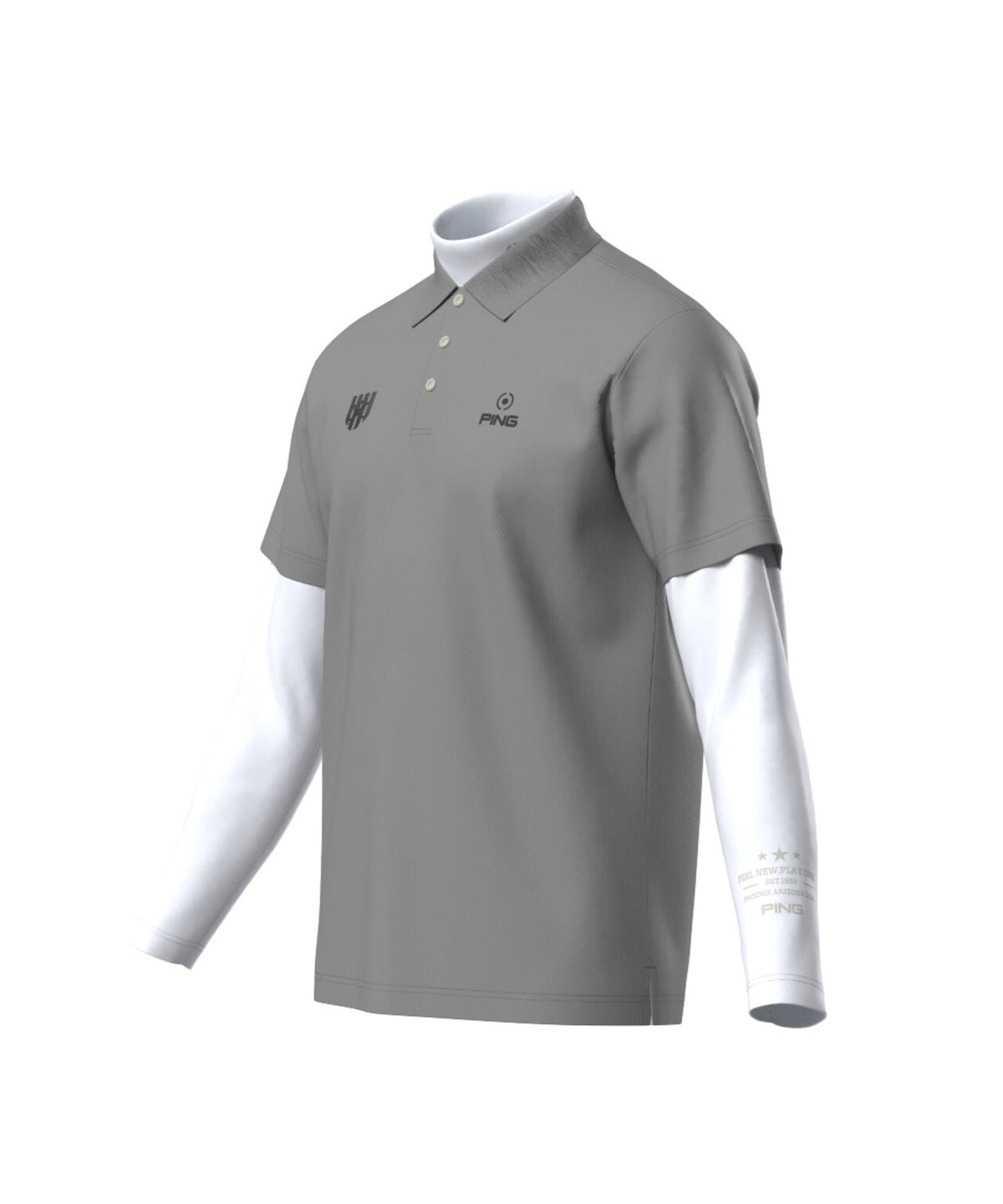 【PING APPAREL】鬼カノコレイヤードツインセット <NATIVE> (MENS)