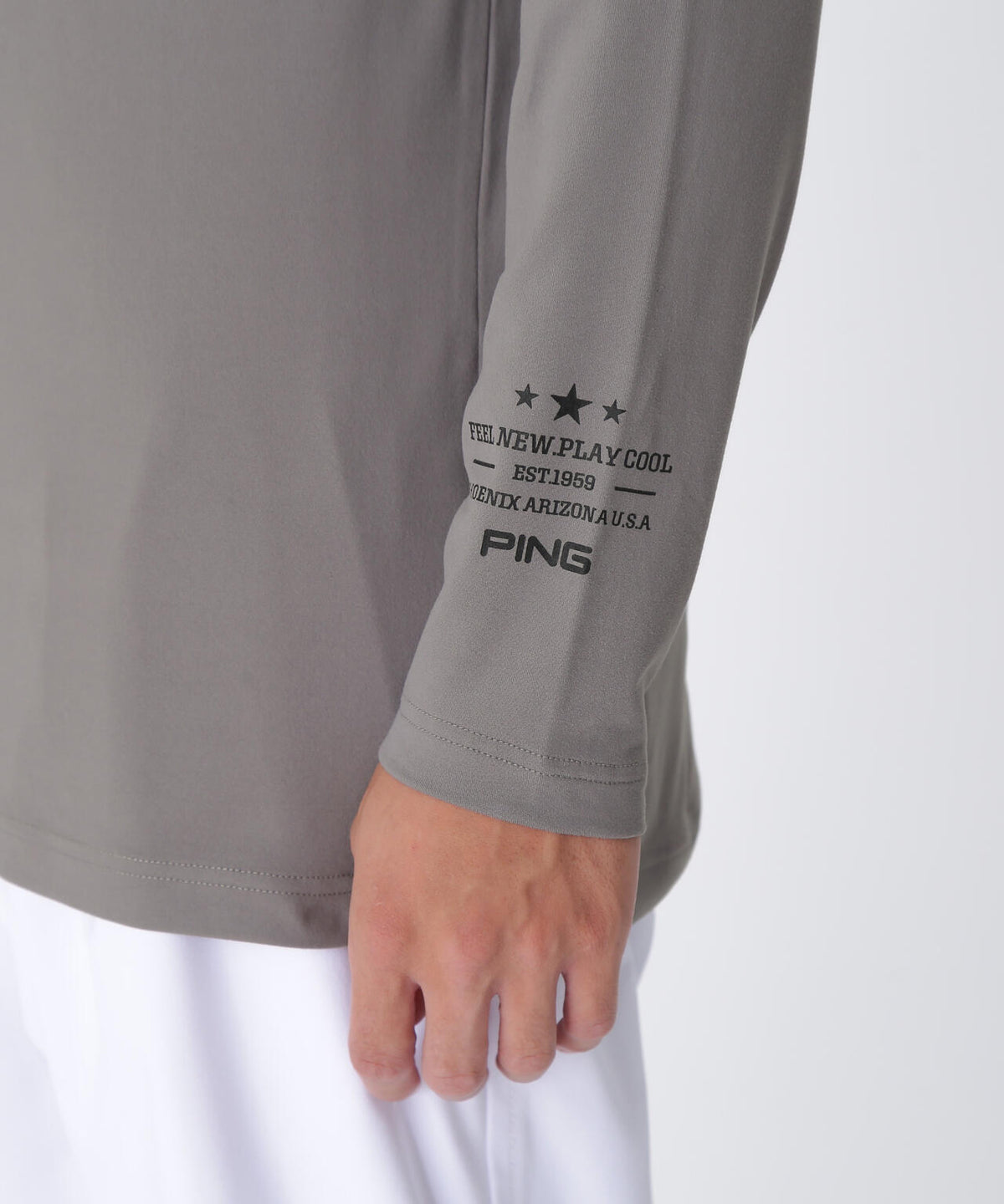 【PING APPAREL】鬼カノコレイヤードツインセット <NATIVE> (MENS)