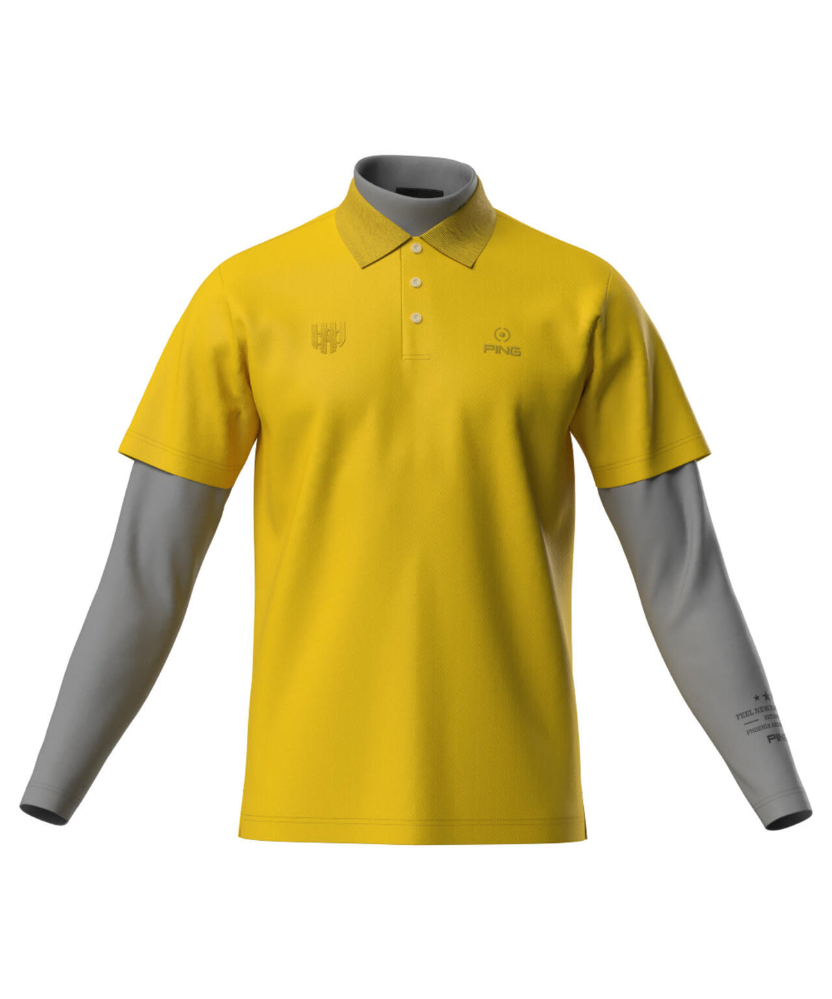 【PING APPAREL】鬼カノコレイヤードツインセット <NATIVE> (MENS)