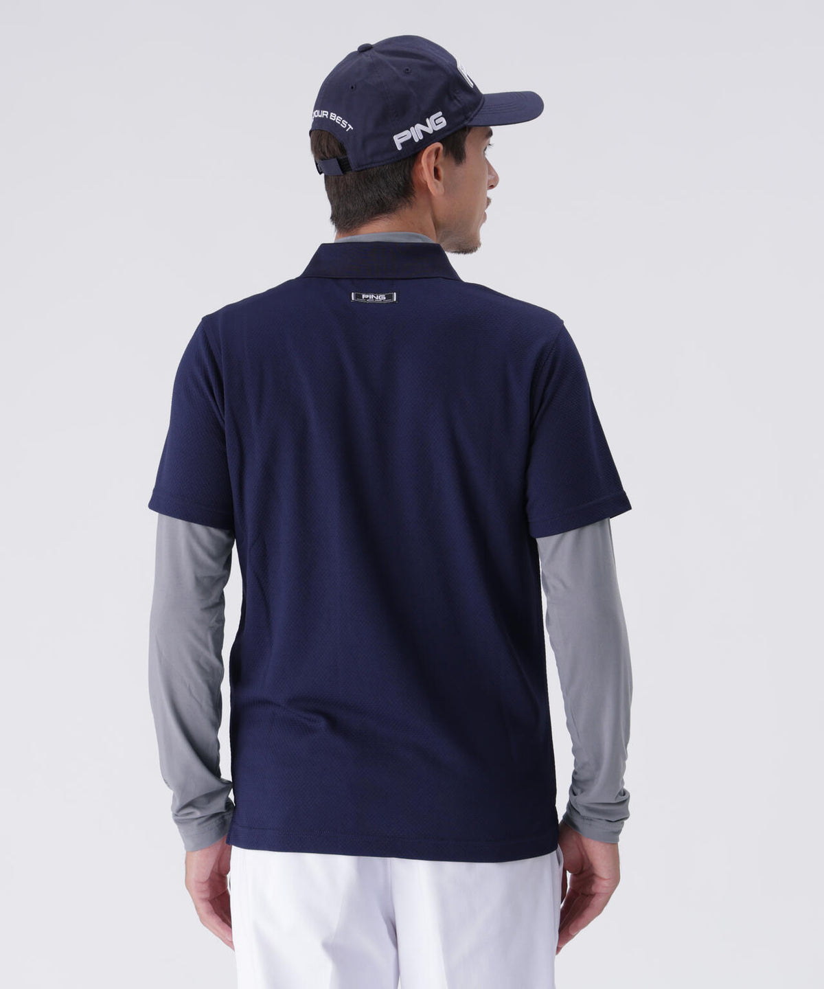 【PING APPAREL】鬼カノコレイヤードツインセット <NATIVE> (MENS)