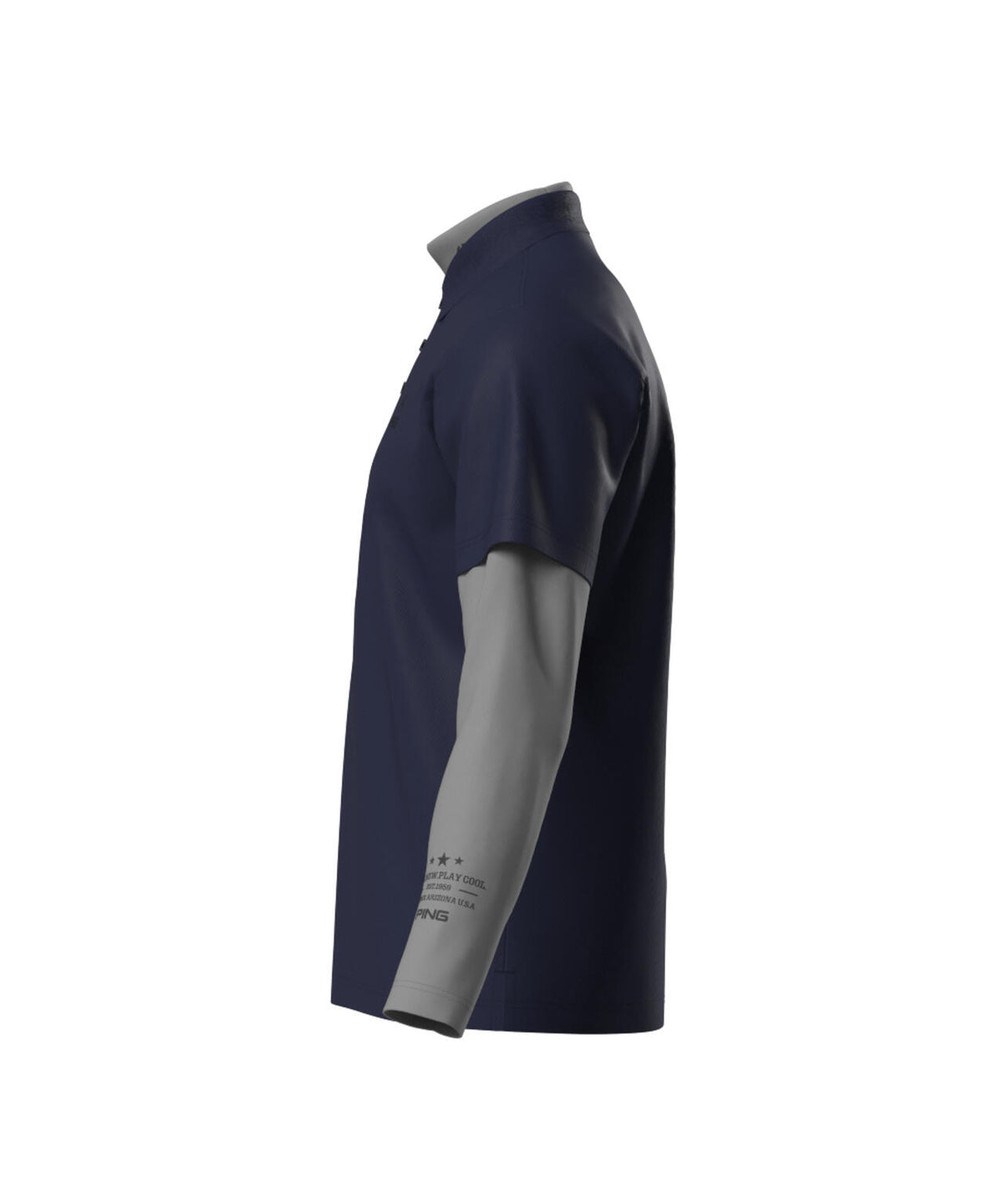 【PING APPAREL】鬼カノコレイヤードツインセット <NATIVE> (MENS)