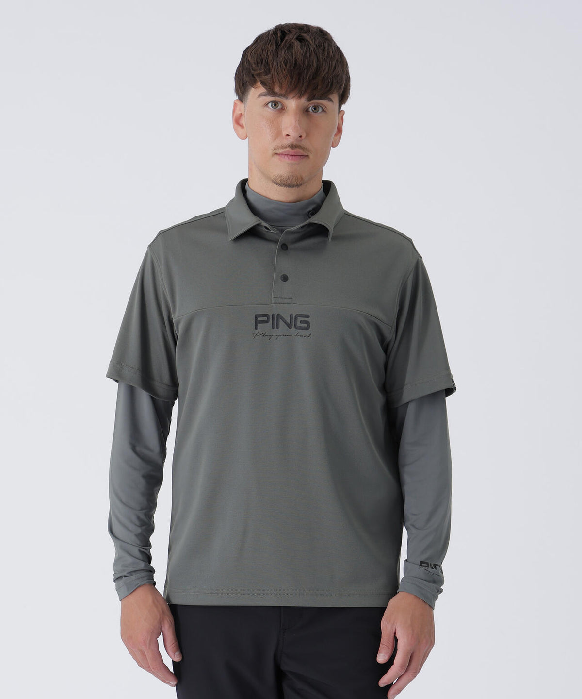 【PING APPAREL】レイヤードツインセット <PERFORMANCE> (MENS)