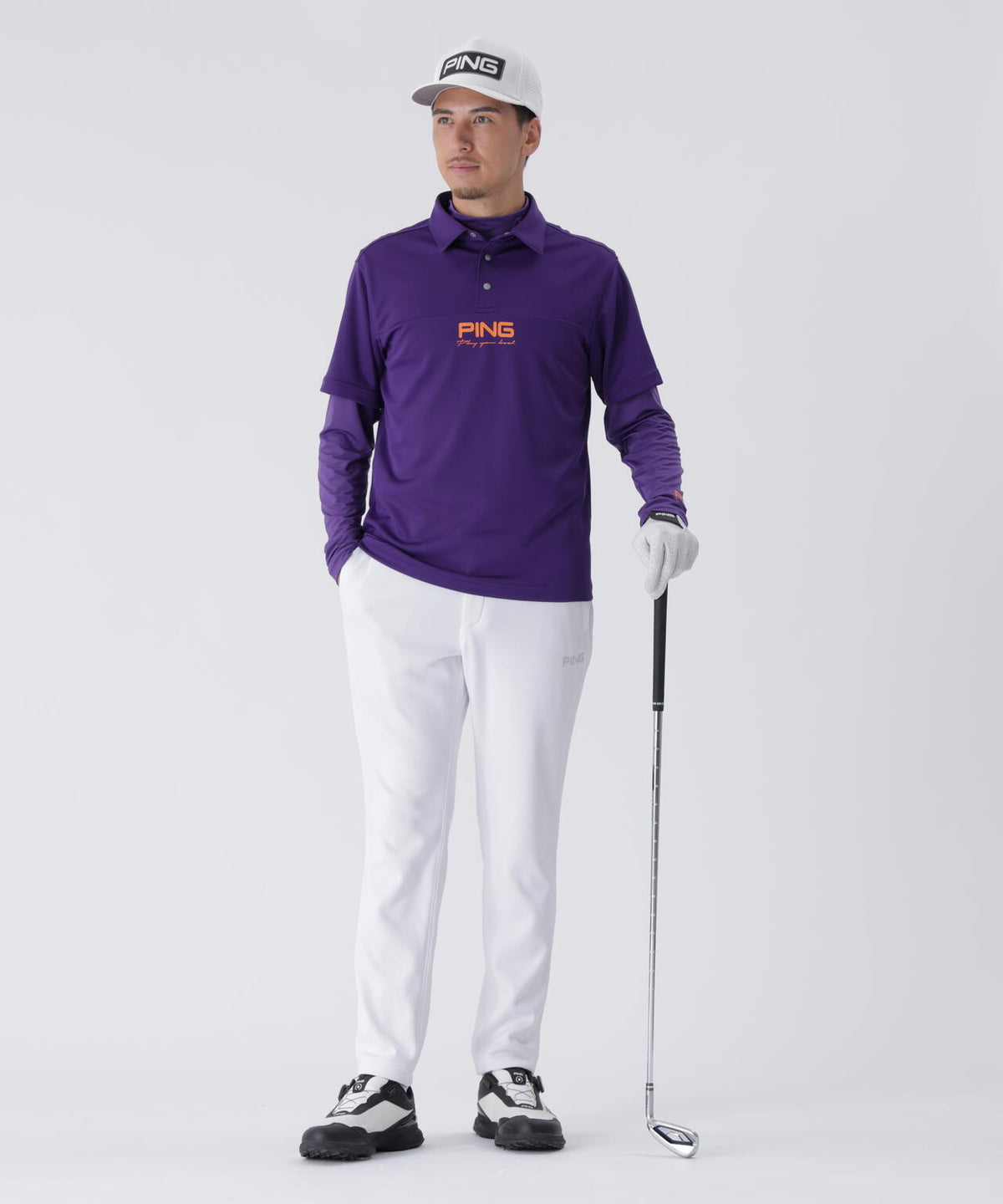 【PING APPAREL】レイヤードツインセット <PERFORMANCE> (MENS)
