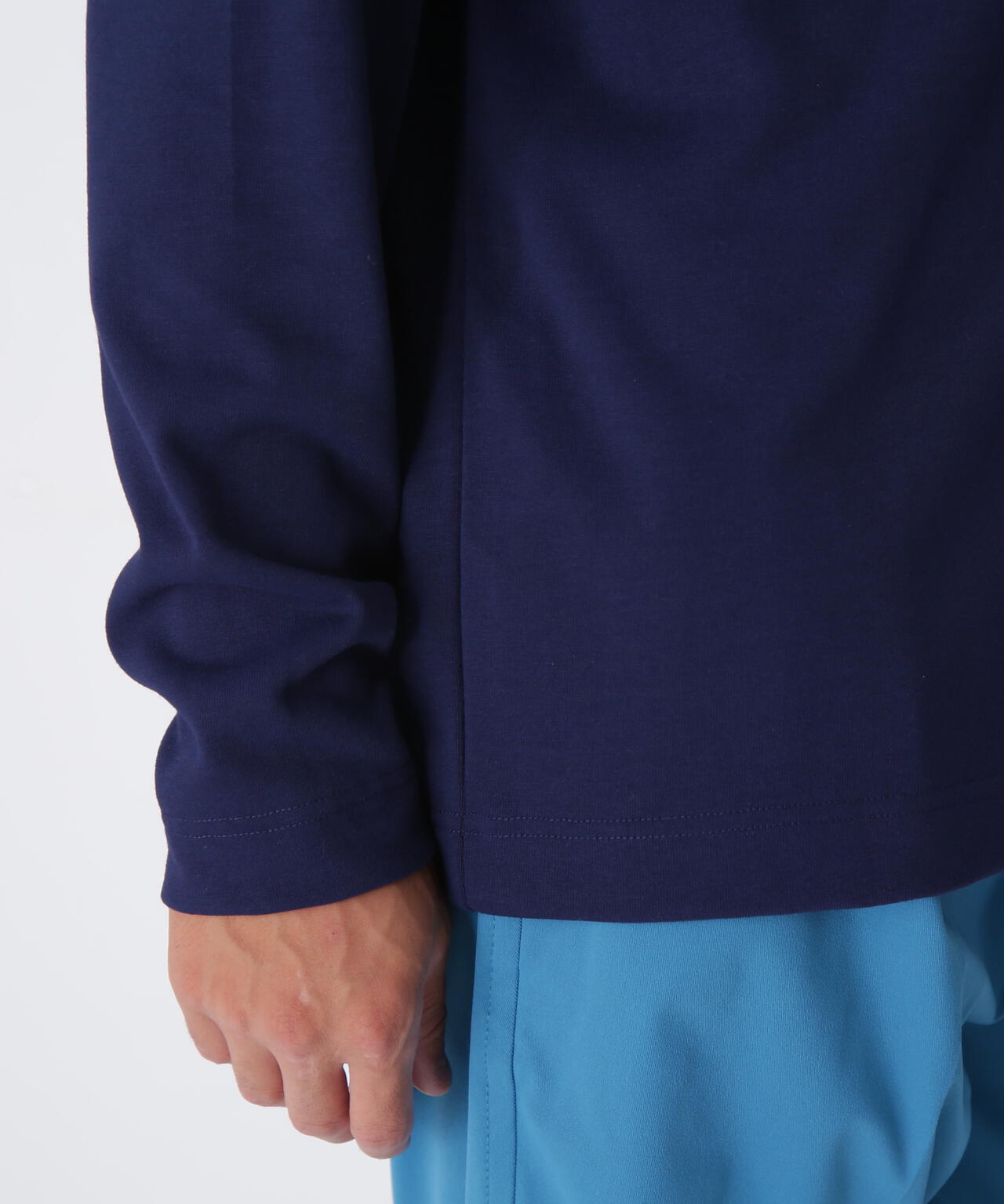 【PING APPAREL】引き揃え天竺ドライミックス長袖ポロシャツ <NATIVE> (MENS)