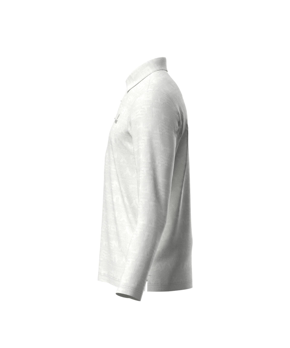 【PING APPAREL】凸凹PLAYロゴジャカード長袖ポロシャツ <PERFORMANCE> (MENS)