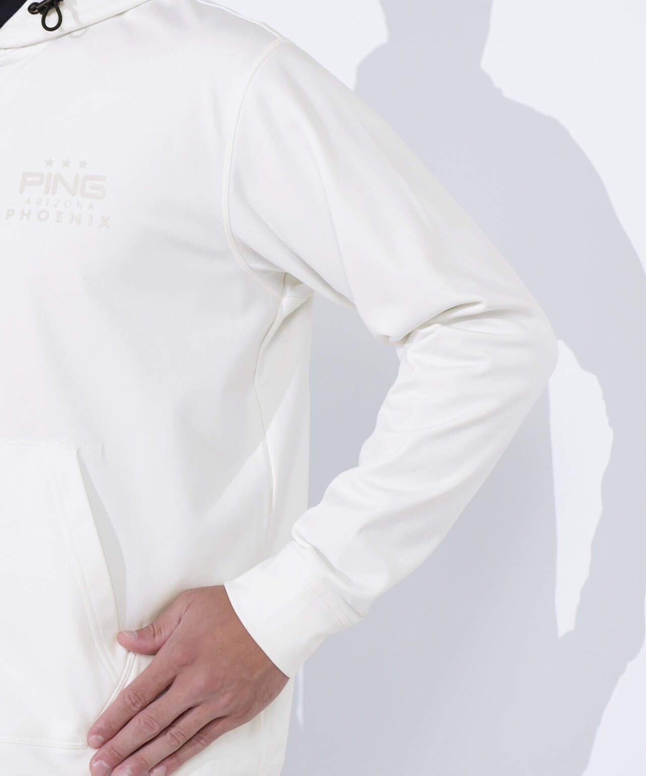 【PING APPAREL】ダンボールニットフルジップスウェットフーディ <PERFORMANCE> (MENS)