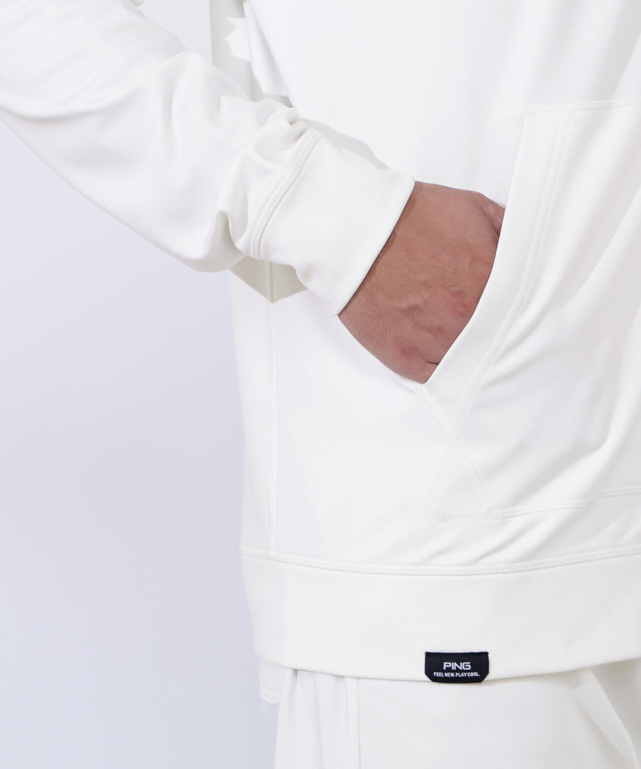 【PING APPAREL】ダンボールニットフルジップスウェットフーディ <PERFORMANCE> (MENS)