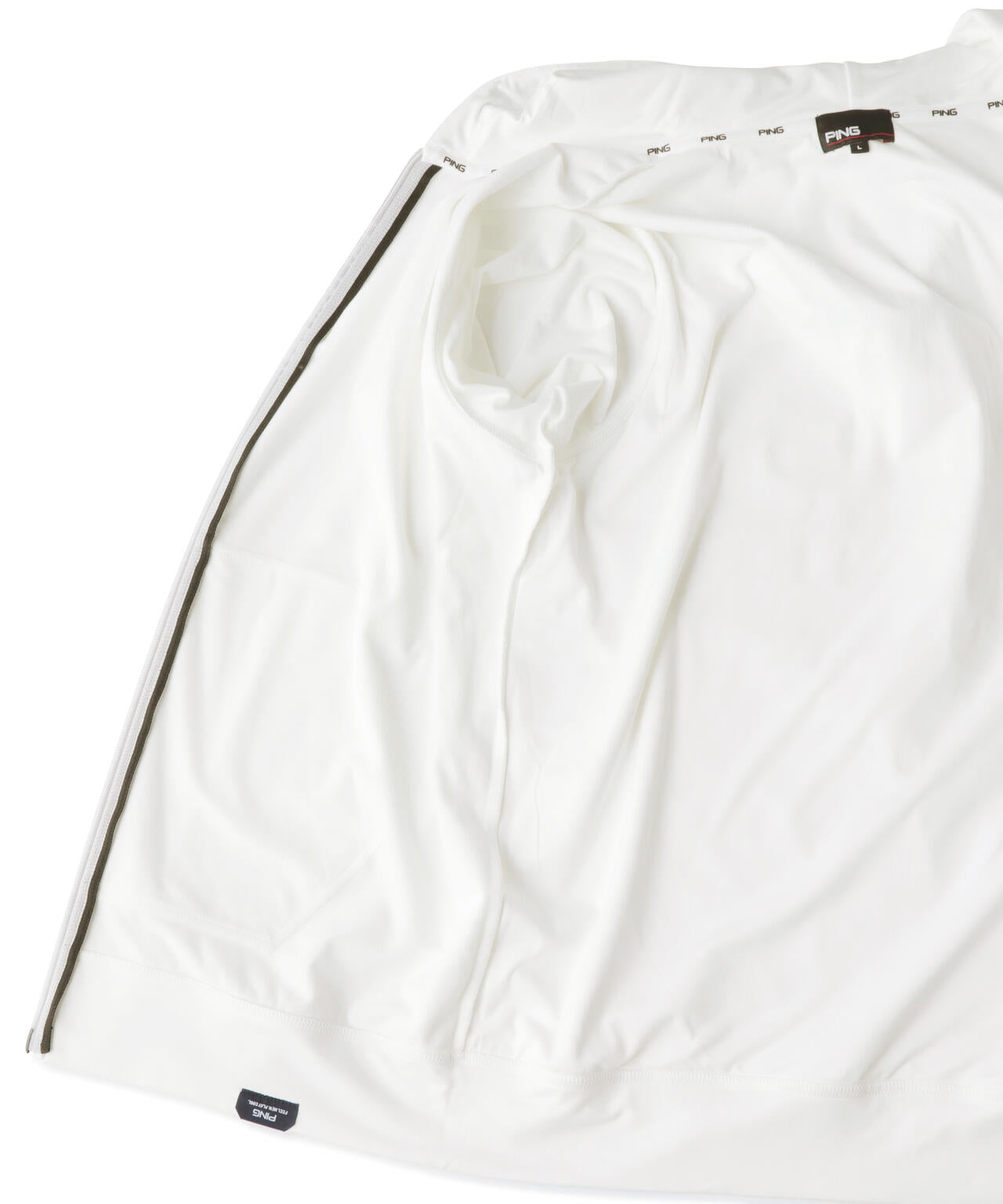 【PING APPAREL】ダンボールニットフルジップスウェットフーディ <PERFORMANCE> (MENS)