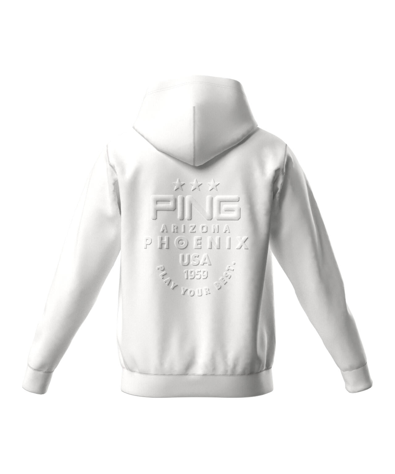 【PING APPAREL】ダンボールニットフルジップスウェットフーディ <PERFORMANCE> (MENS)