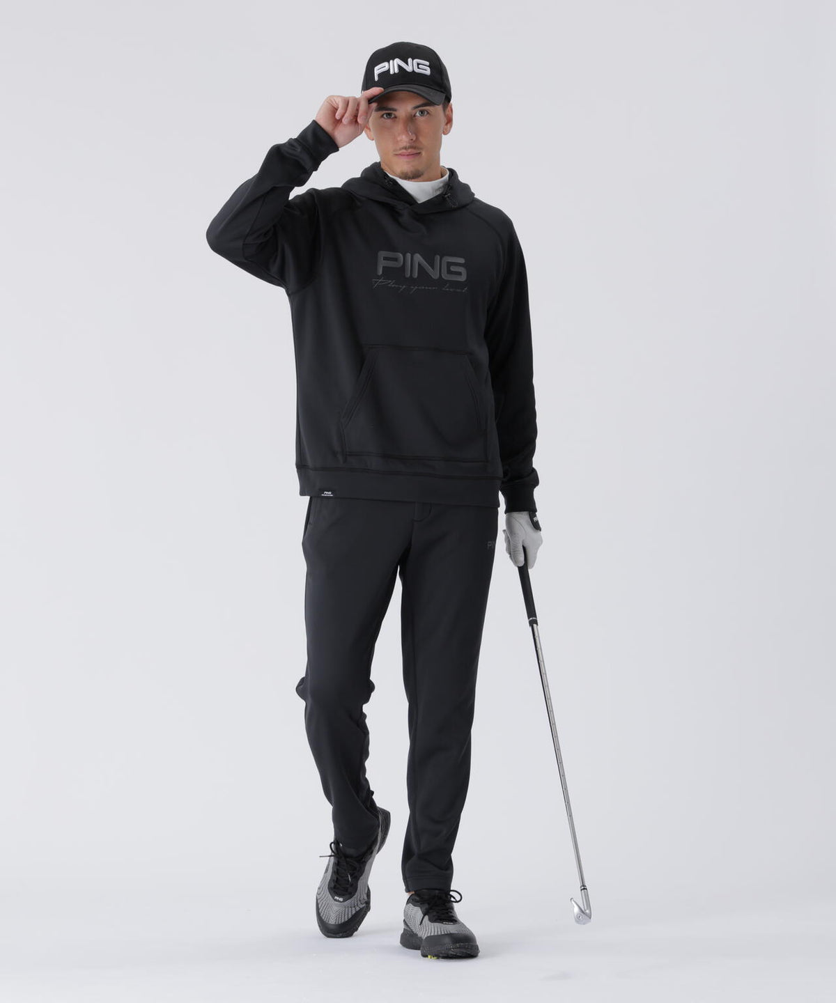 【PING APPAREL】全方向ストレッチカルイシフーディ <PERFORMANCE> (MENS)
