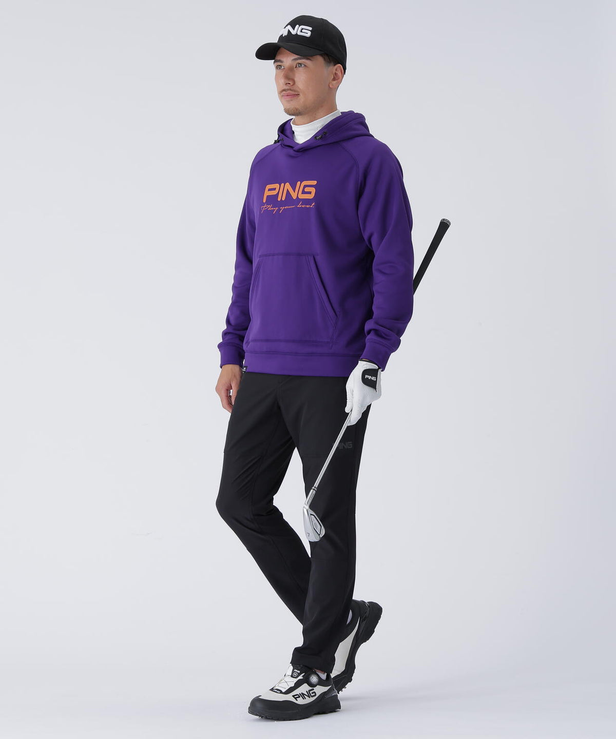 【PING APPAREL】全方向ストレッチカルイシフーディ <PERFORMANCE> (MENS)