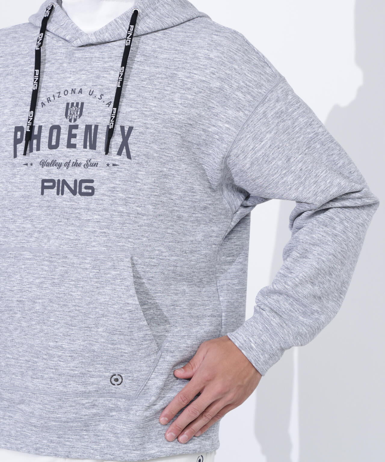 【PING APPAREL】ドライミックス ベアインレイ スウェットフーディ <NATIVE> (MENS)