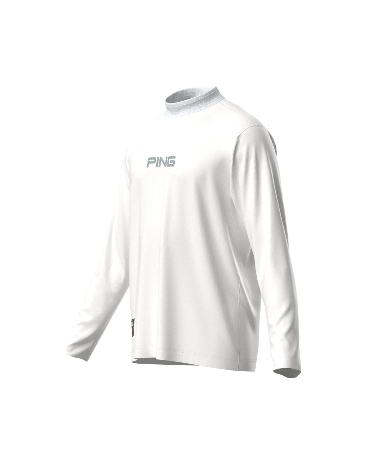 【PING APPAREL】トリコット長袖ハイネックカットソー <GOLD> (MENS)