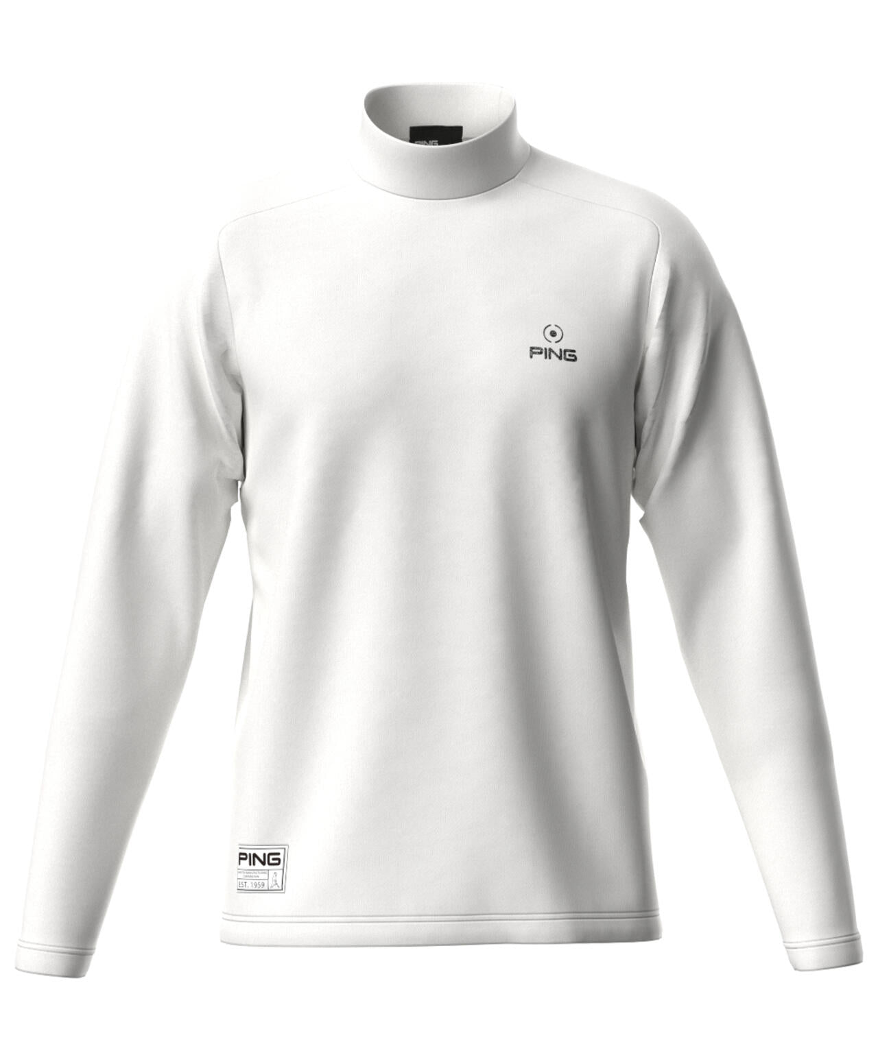 【PING APPAREL】サーモソーラ―長袖ハイネックカットソー <GOLD> (MENS)