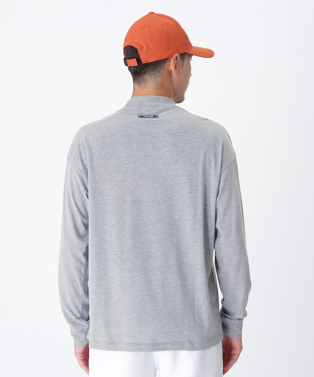 【PING APPAREL】TC天竺ル―ズシルエット長袖ハイネックシャツ <NATIVE> (MENS)