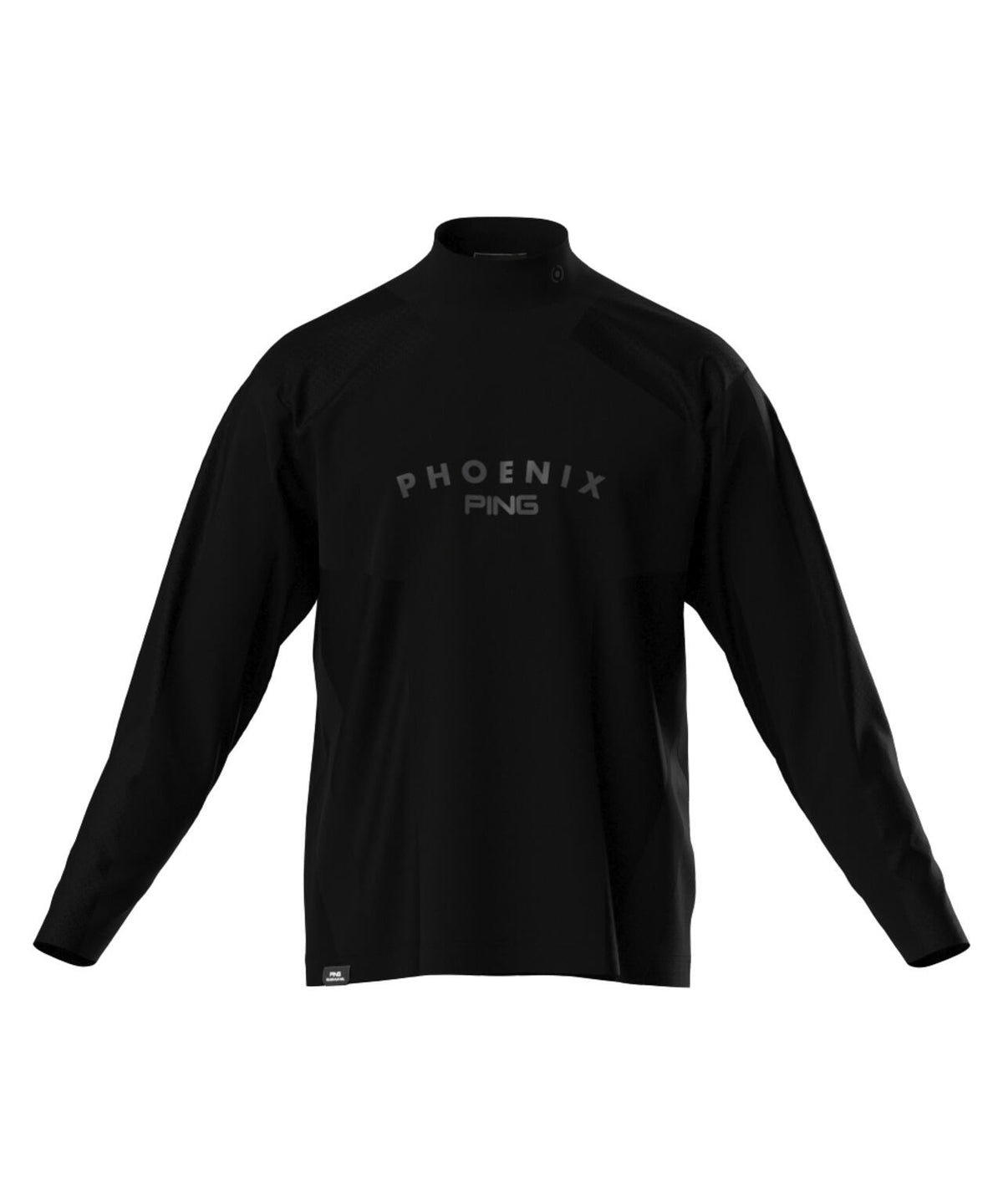 【PING APPAREL】メッシュジャカードハイネックシャツ <PERFORMANCE> (MENS)