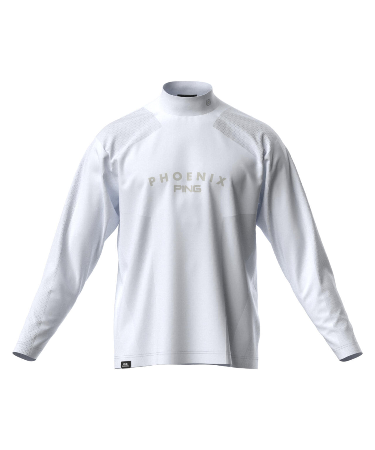 【PING APPAREL】メッシュジャカードハイネックシャツ <PERFORMANCE> (MENS)