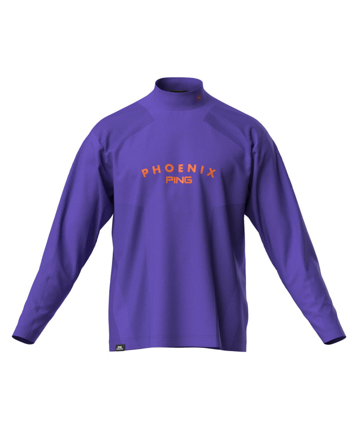【PING APPAREL】メッシュジャカードハイネックシャツ <PERFORMANCE> (MENS)
