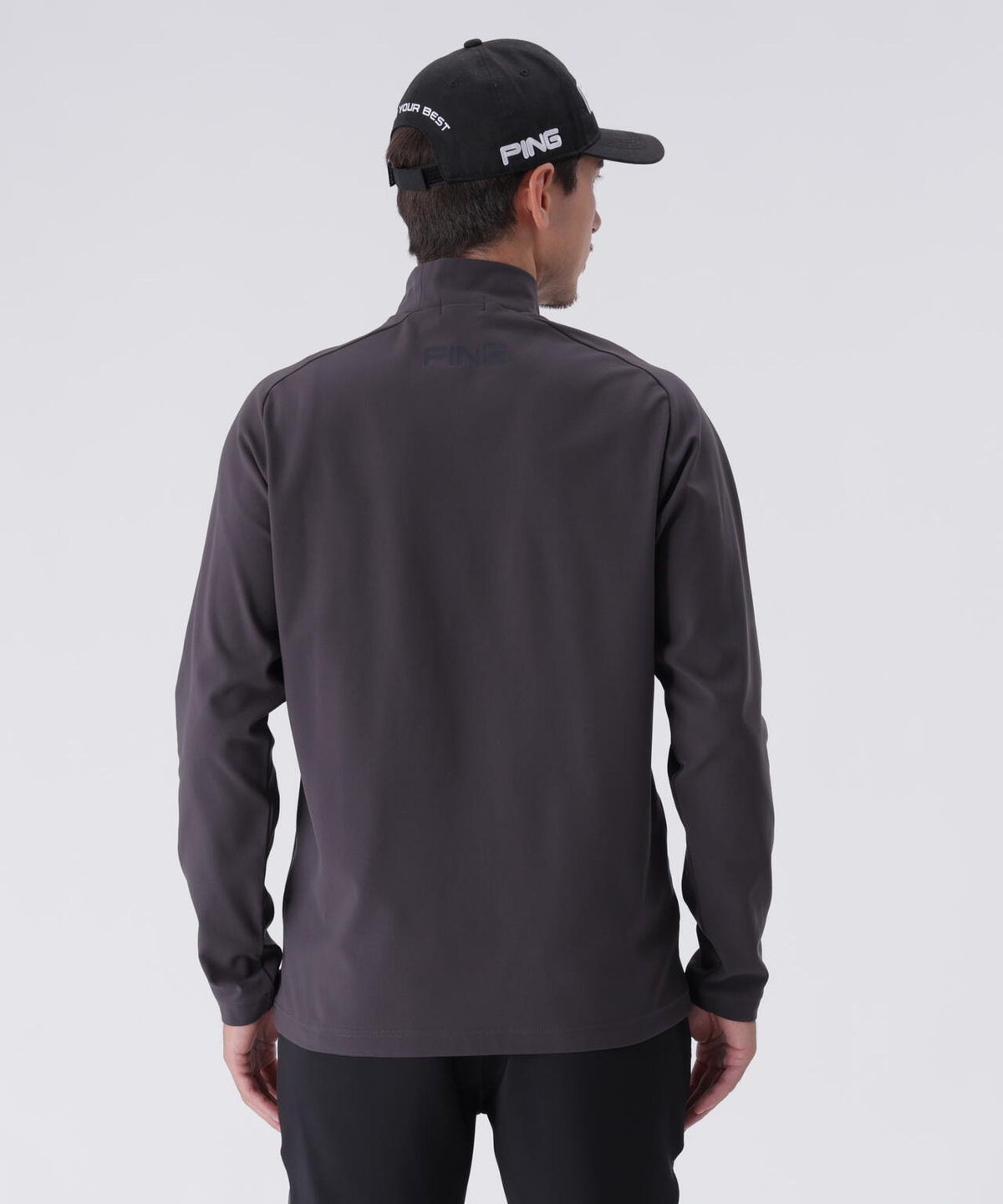 【PING APPAREL】サーモソーラ―バックカノコ長袖ハイネックカットソー <PERFORMANCE> (MENS)