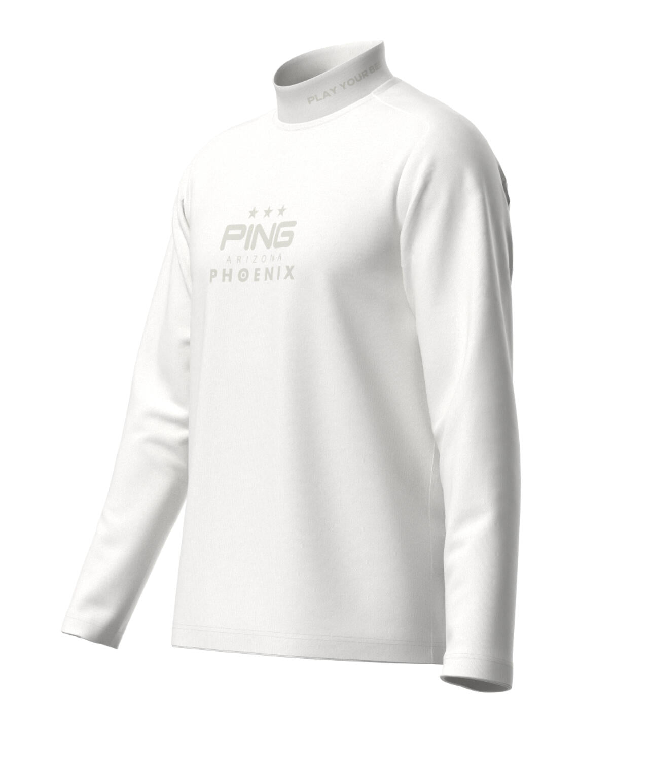 【PING APPAREL】サーモソーラ―バックカノコ長袖ハイネックカットソー <PERFORMANCE> (MENS)