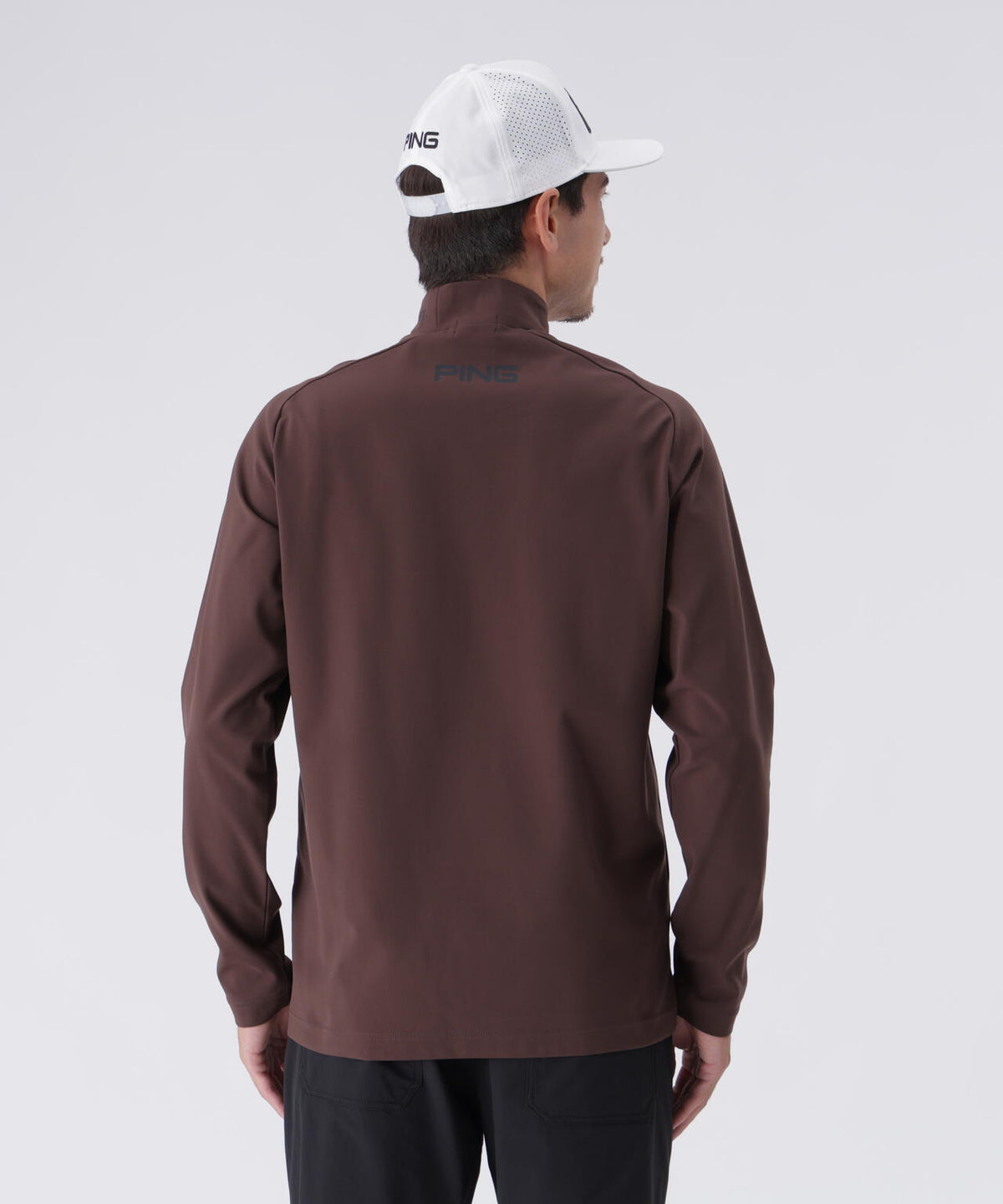 【PING APPAREL】サーモソーラ―バックカノコ長袖ハイネックカットソー <PERFORMANCE> (MENS)