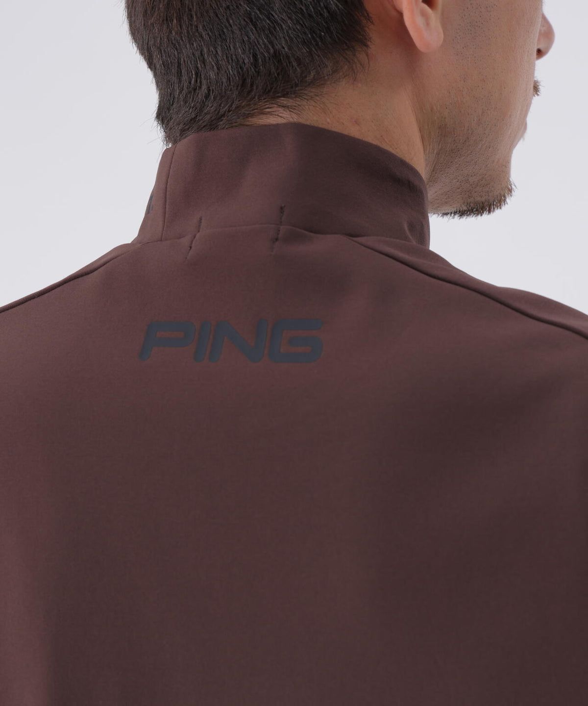 【PING APPAREL】サーモソーラ―バックカノコ長袖ハイネックカットソー <PERFORMANCE> (MENS)