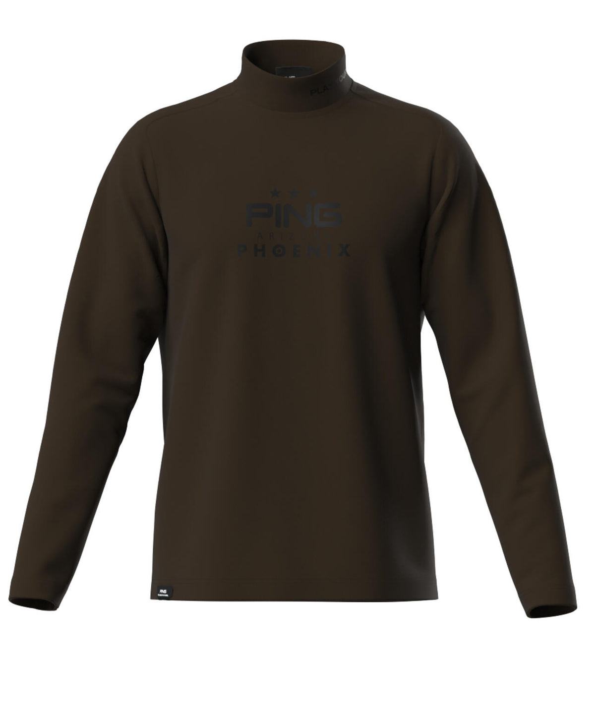 【PING APPAREL】サーモソーラ―バックカノコ長袖ハイネックカットソー <PERFORMANCE> (MENS)