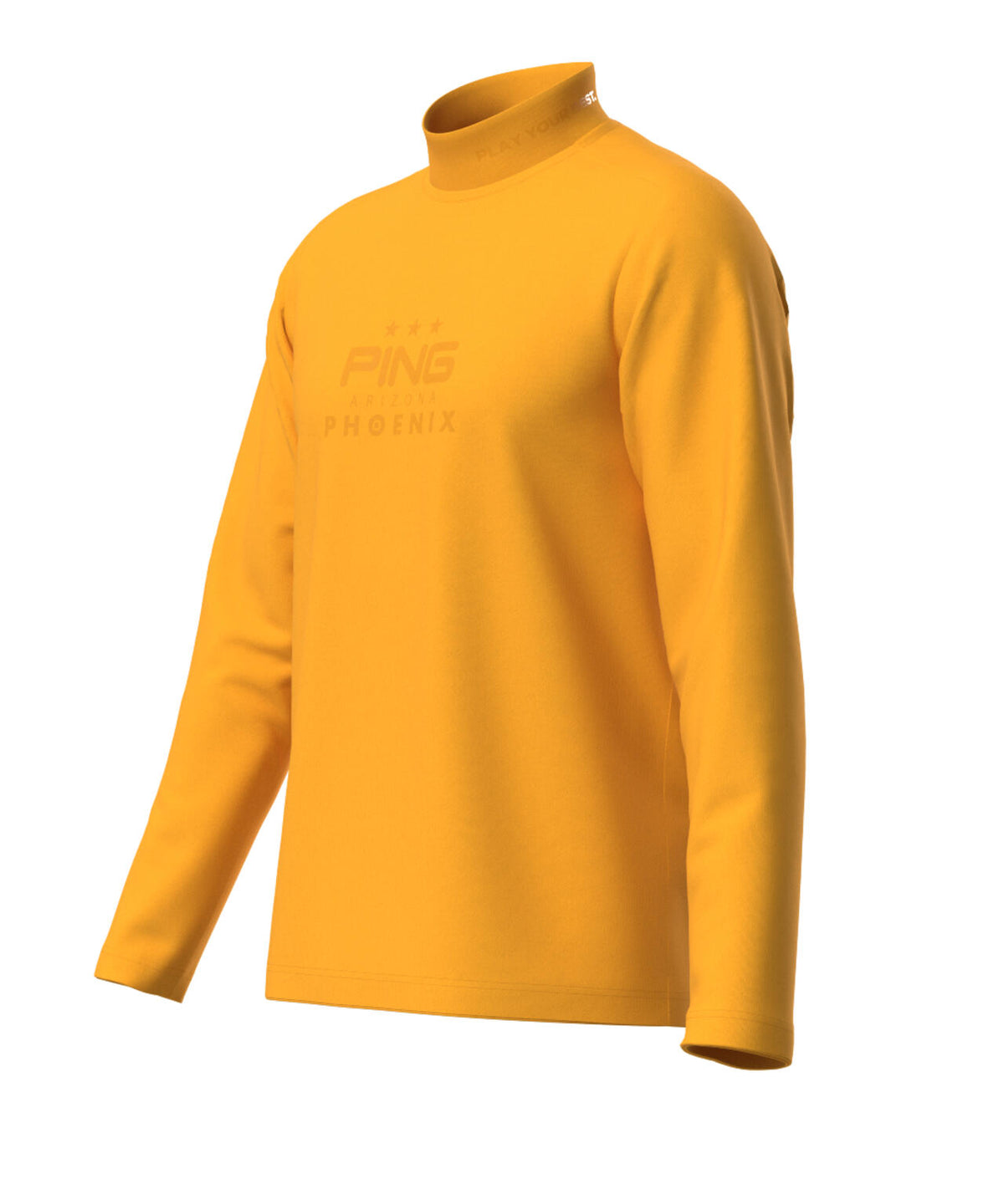 【PING APPAREL】サーモソーラ―バックカノコ長袖ハイネックカットソー <PERFORMANCE> (MENS)
