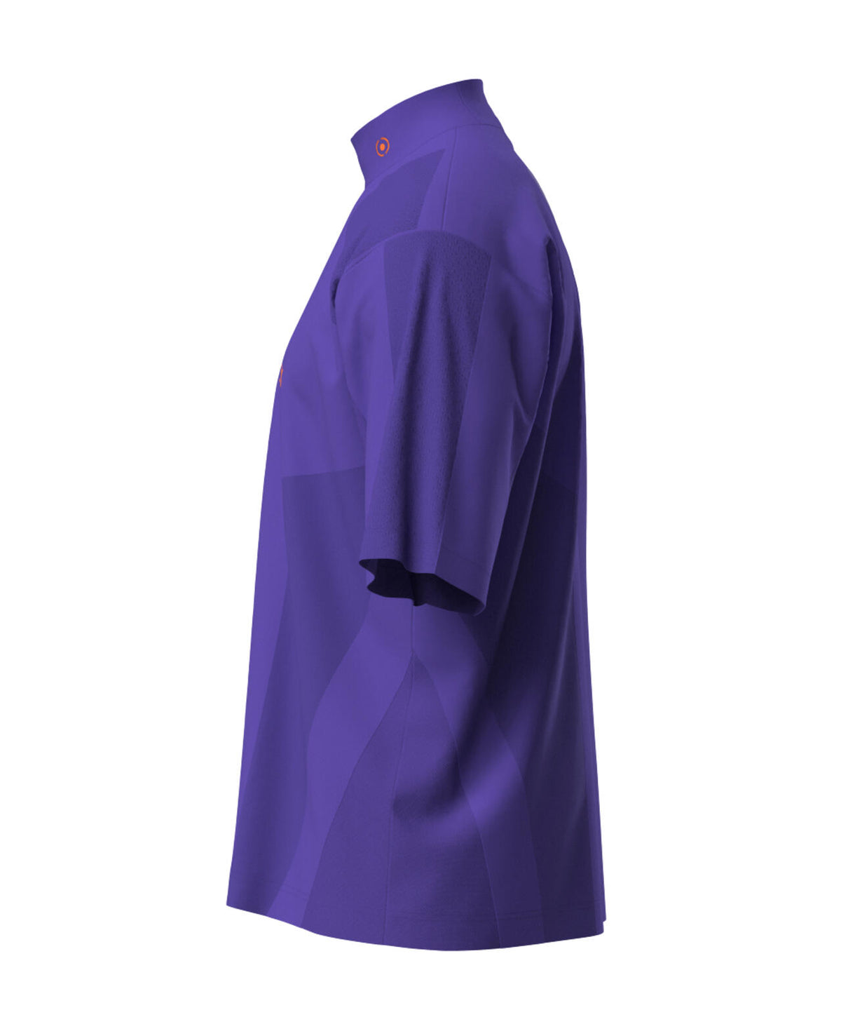 【PING APPAREL】メッシュジャカード半袖ハイネックシャツ <PERFORMANCE> (MENS)