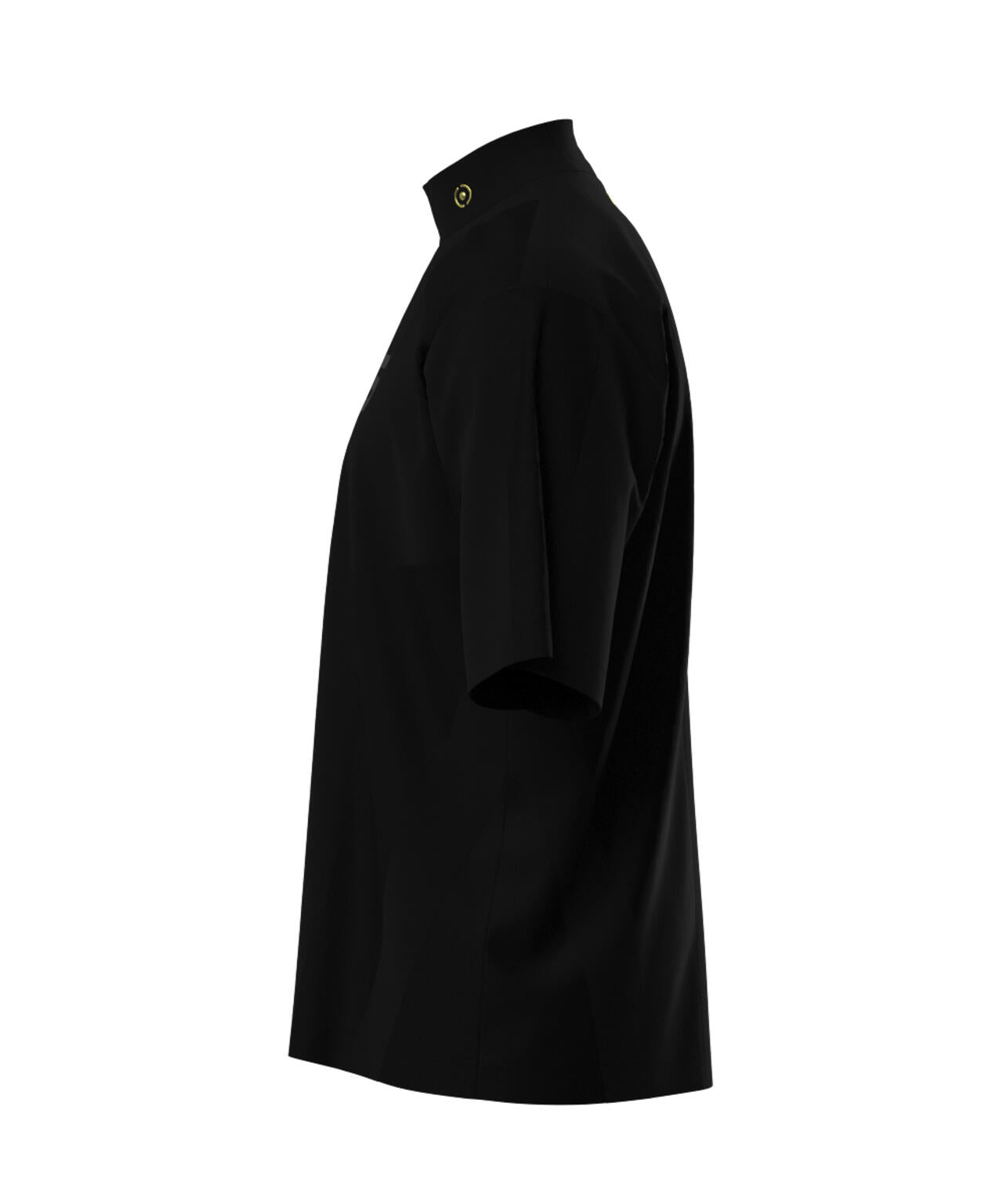 【PING APPAREL】メッシュジャカード半袖ハイネックシャツ <GOLD> (MENS)