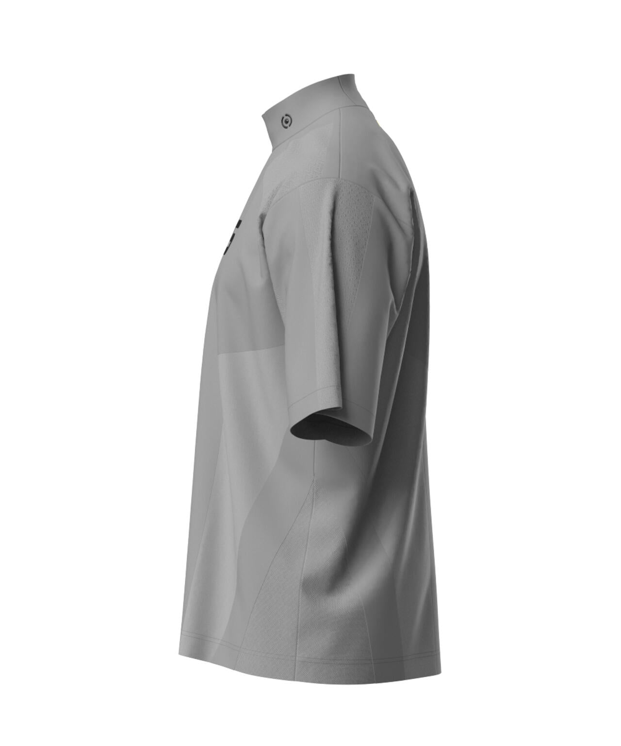 【PING APPAREL】メッシュジャカード半袖ハイネックシャツ <GOLD> (MENS)