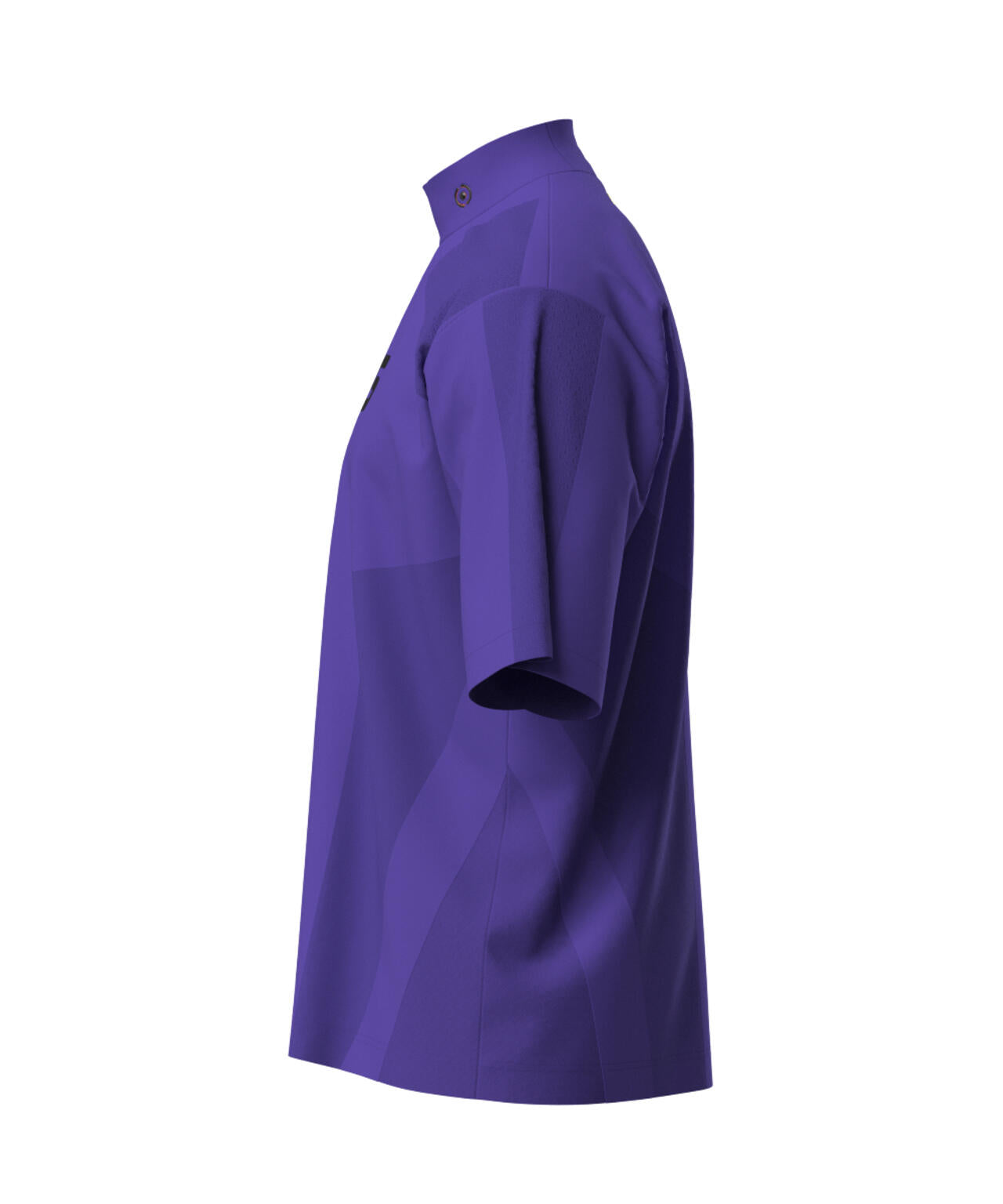 【PING APPAREL】メッシュジャカード半袖ハイネックシャツ <GOLD> (MENS)