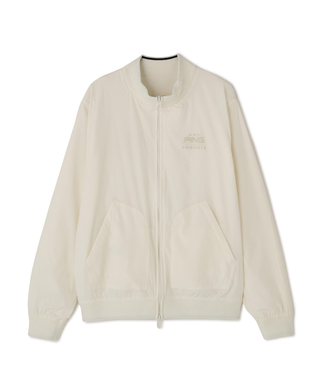 【PING APPAREL】プレーンニット/布帛 リバーシブルニットブルゾン <PERFORMANCE> (MENS)