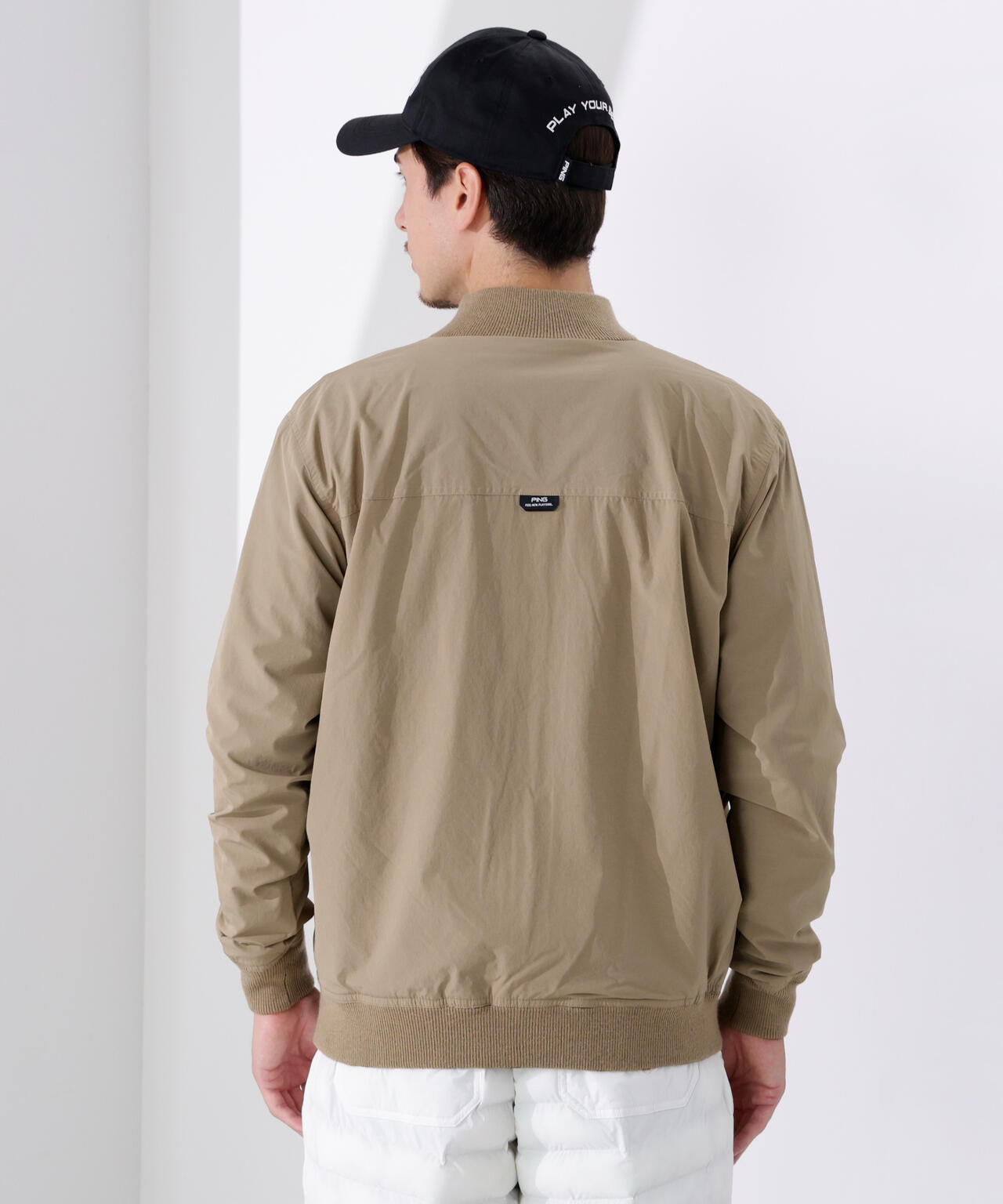 【PING APPAREL】プレーンニット/布帛 リバーシブルニットブルゾン <PERFORMANCE> (MENS)