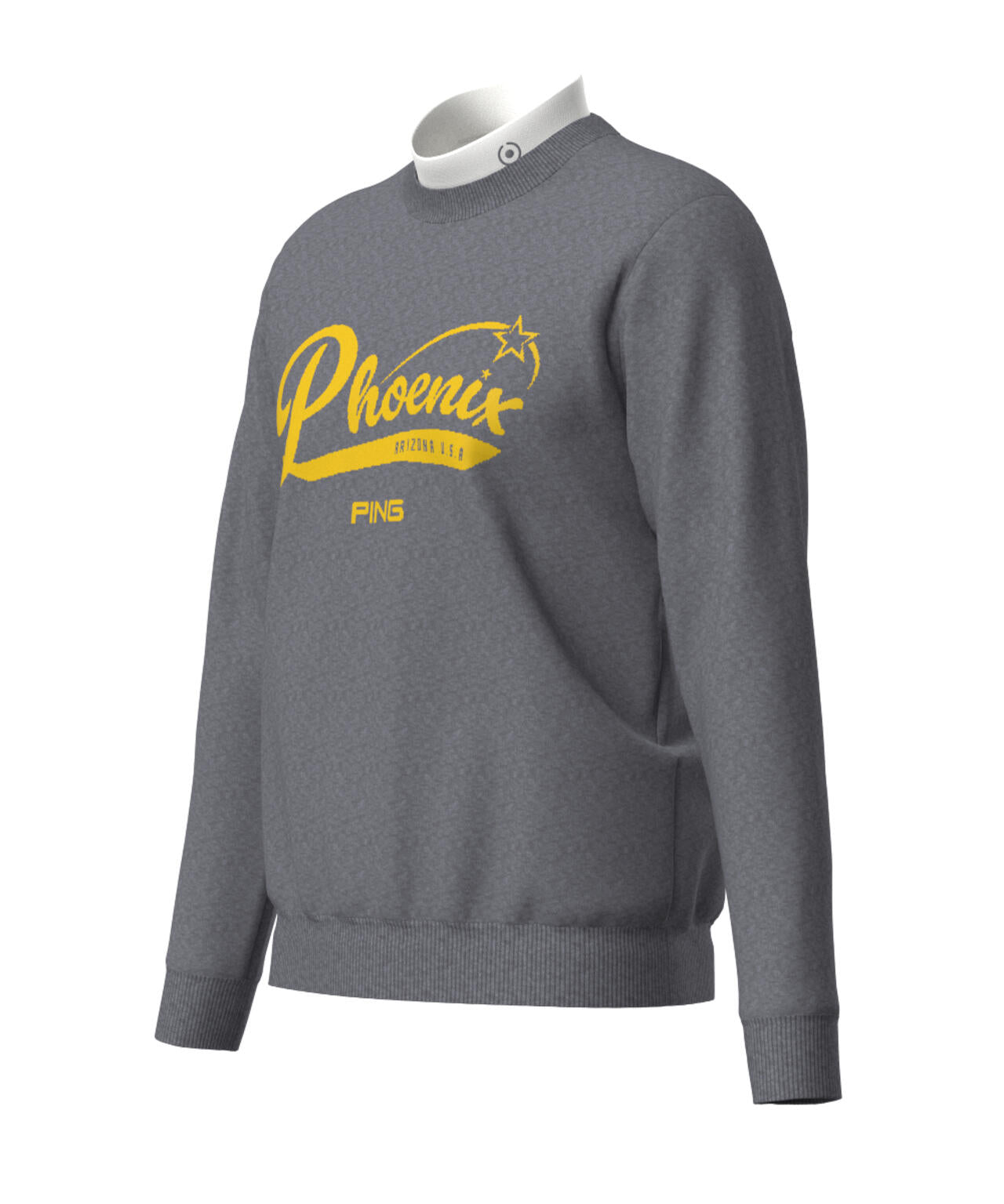 【PING APPAREL】デニムライクジャガードニット/カノコ レイヤードツインニット <NATIVE> (MENS)