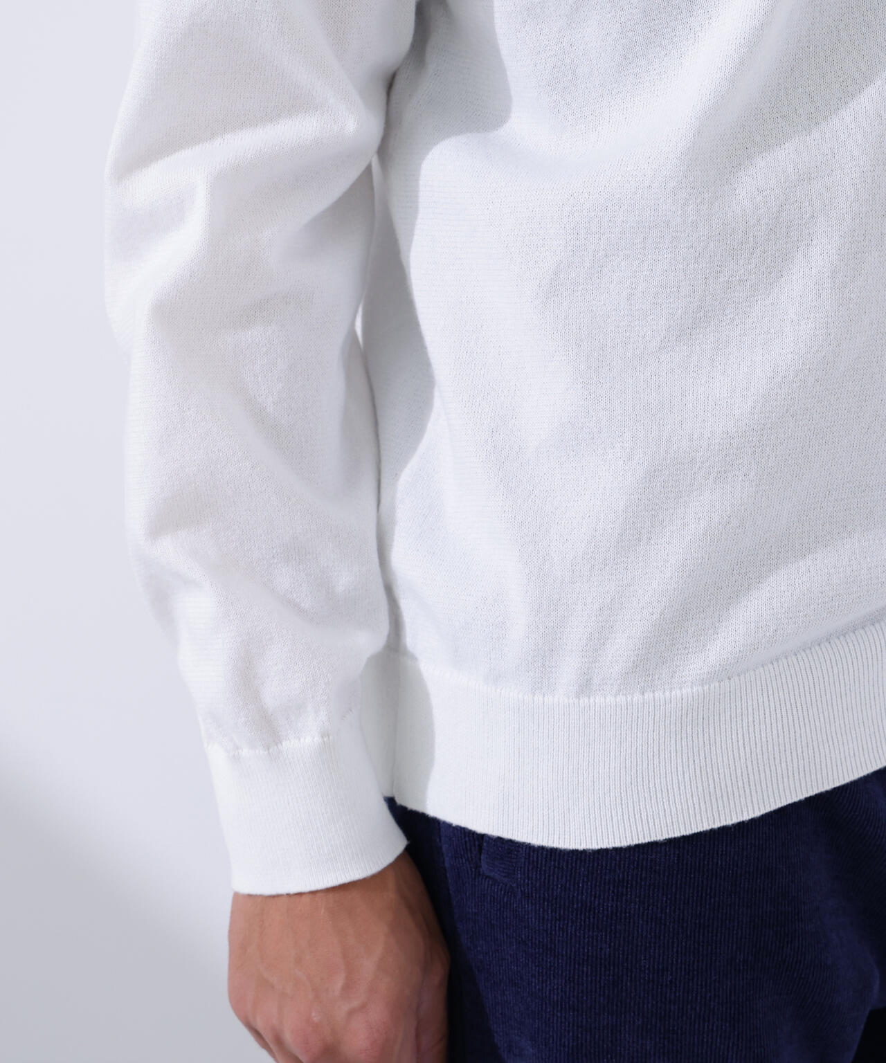 【PING APPAREL】デニムライクジャガードニット/カノコ レイヤードツインニット <NATIVE> (MENS)