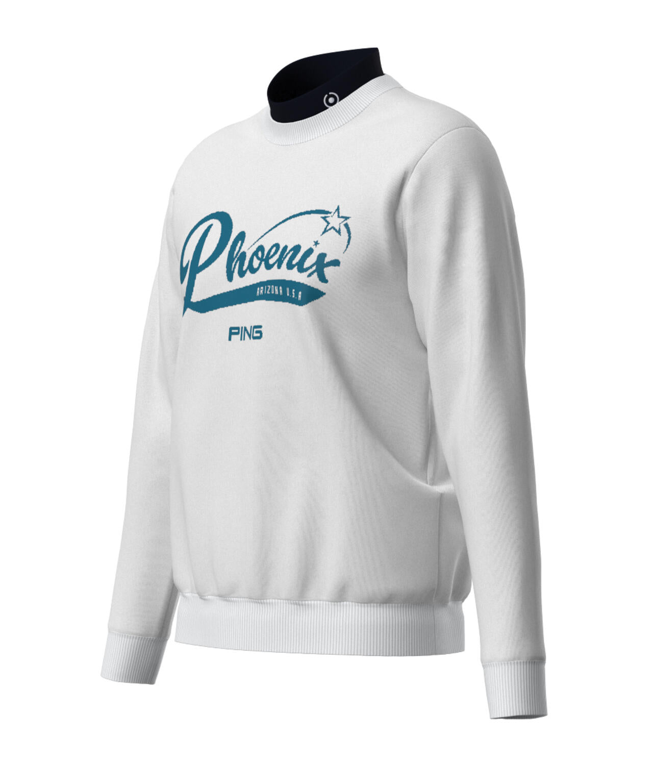 【PING APPAREL】デニムライクジャガードニット/カノコ レイヤードツインニット <NATIVE> (MENS)