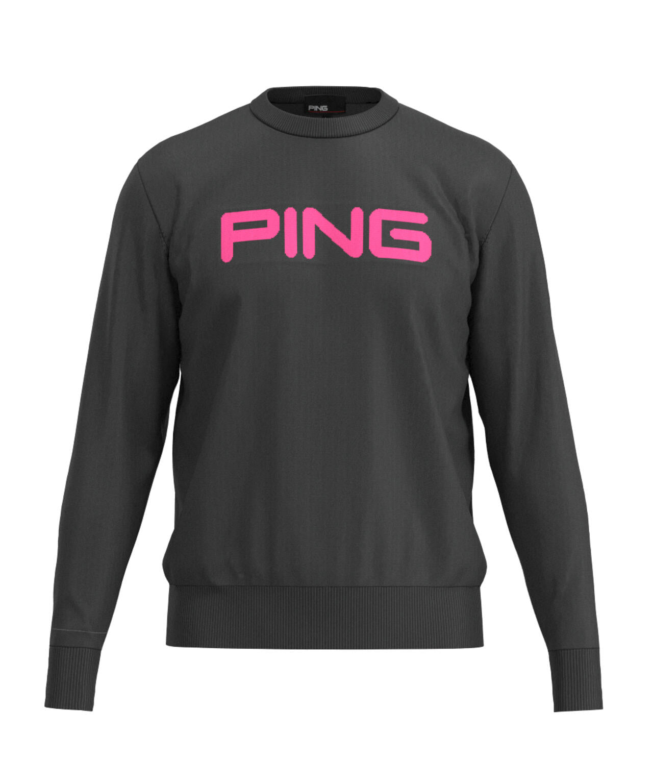 【PING APPAREL】10カラークルーネックニットプルオーバー <NATIVE> (MENS)