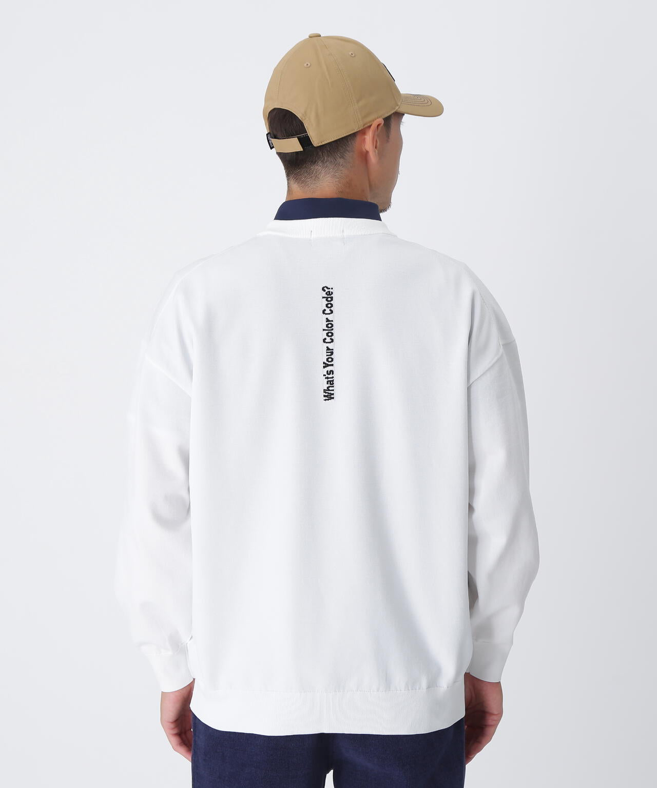 【PING APPAREL】10カラークルーネックニットプルオーバー <NATIVE> (MENS)