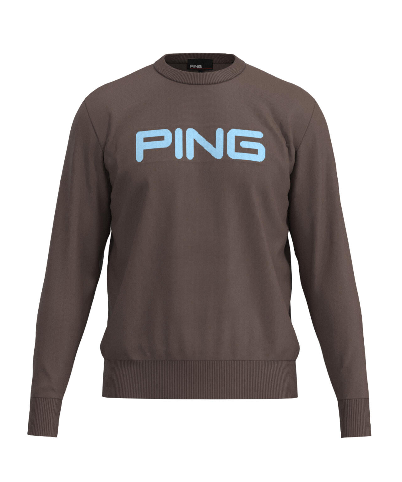 【PING APPAREL】10カラークルーネックニットプルオーバー <NATIVE> (MENS)