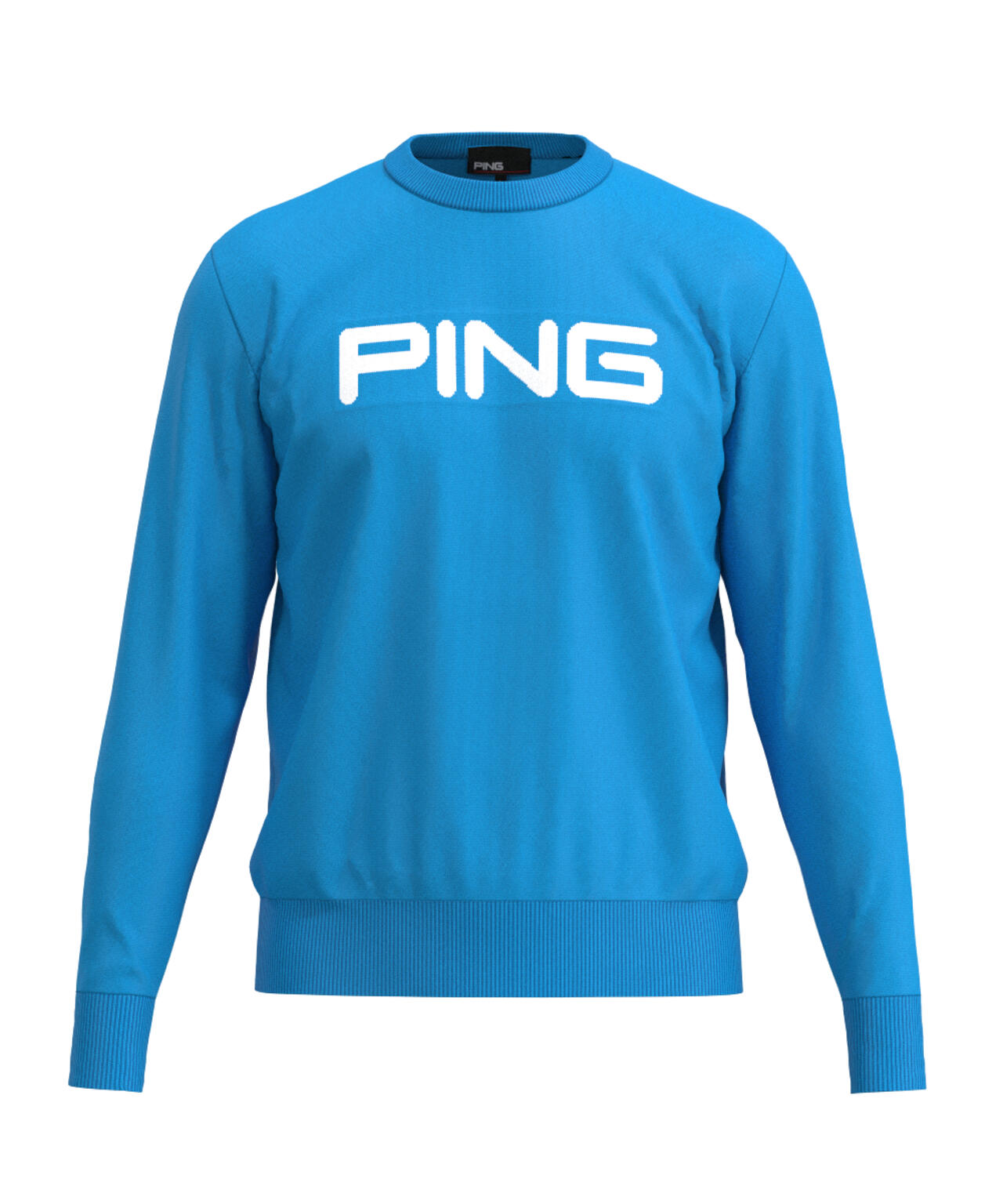 【PING APPAREL】10カラークルーネックニットプルオーバー <NATIVE> (MENS)