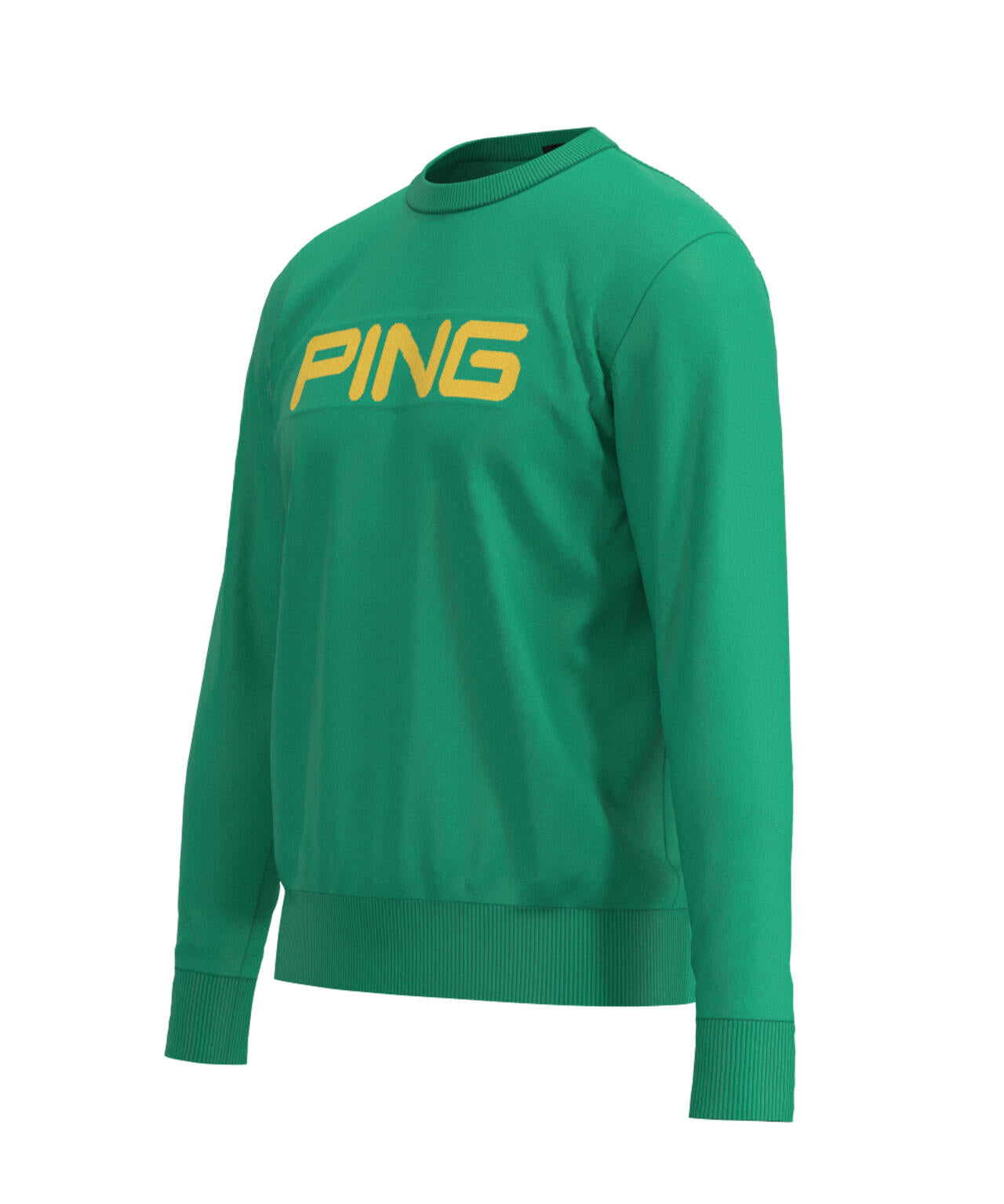 【PING APPAREL】10カラークルーネックニットプルオーバー <NATIVE> (MENS)