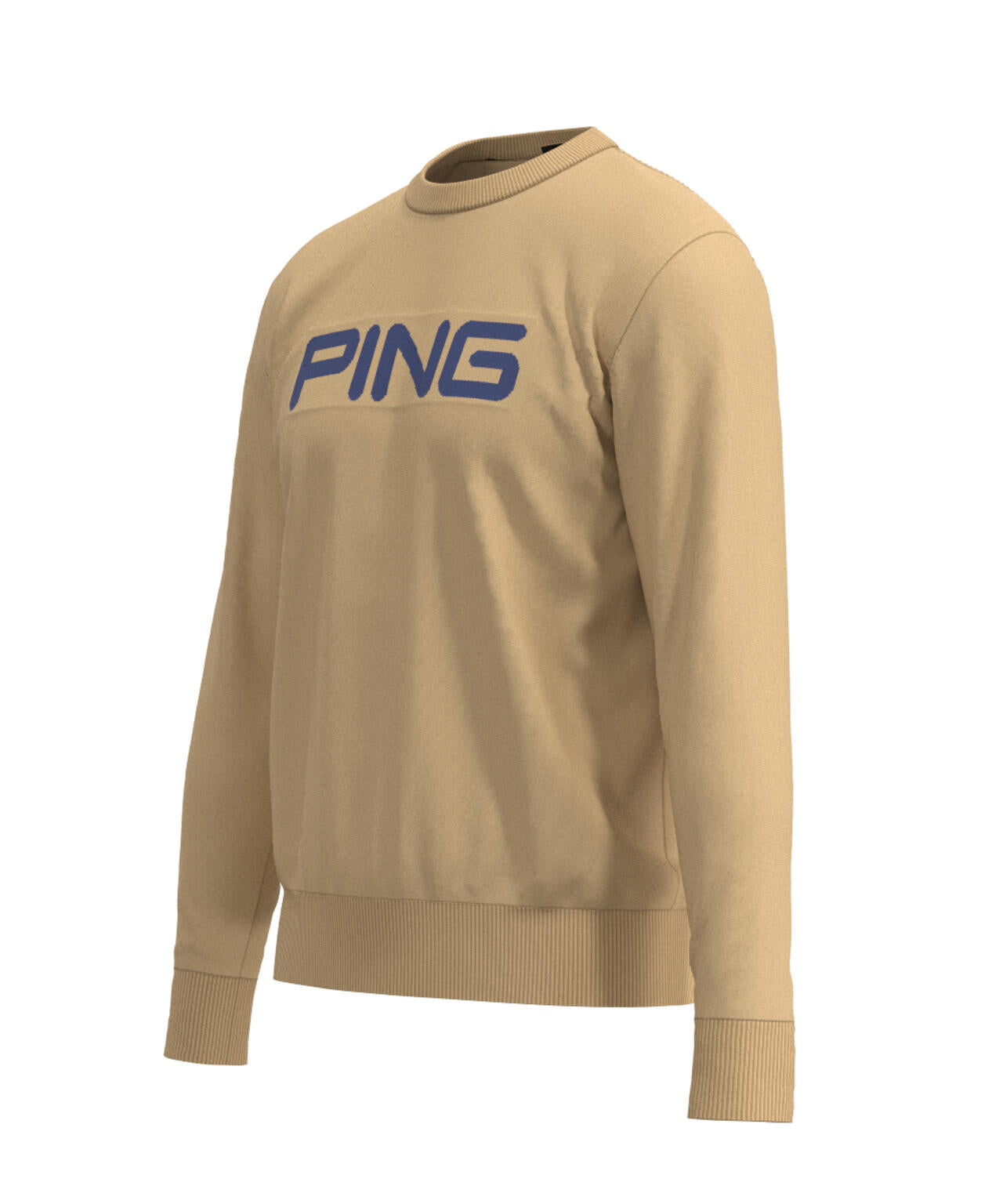 【PING APPAREL】10カラークルーネックニットプルオーバー <NATIVE> (MENS)