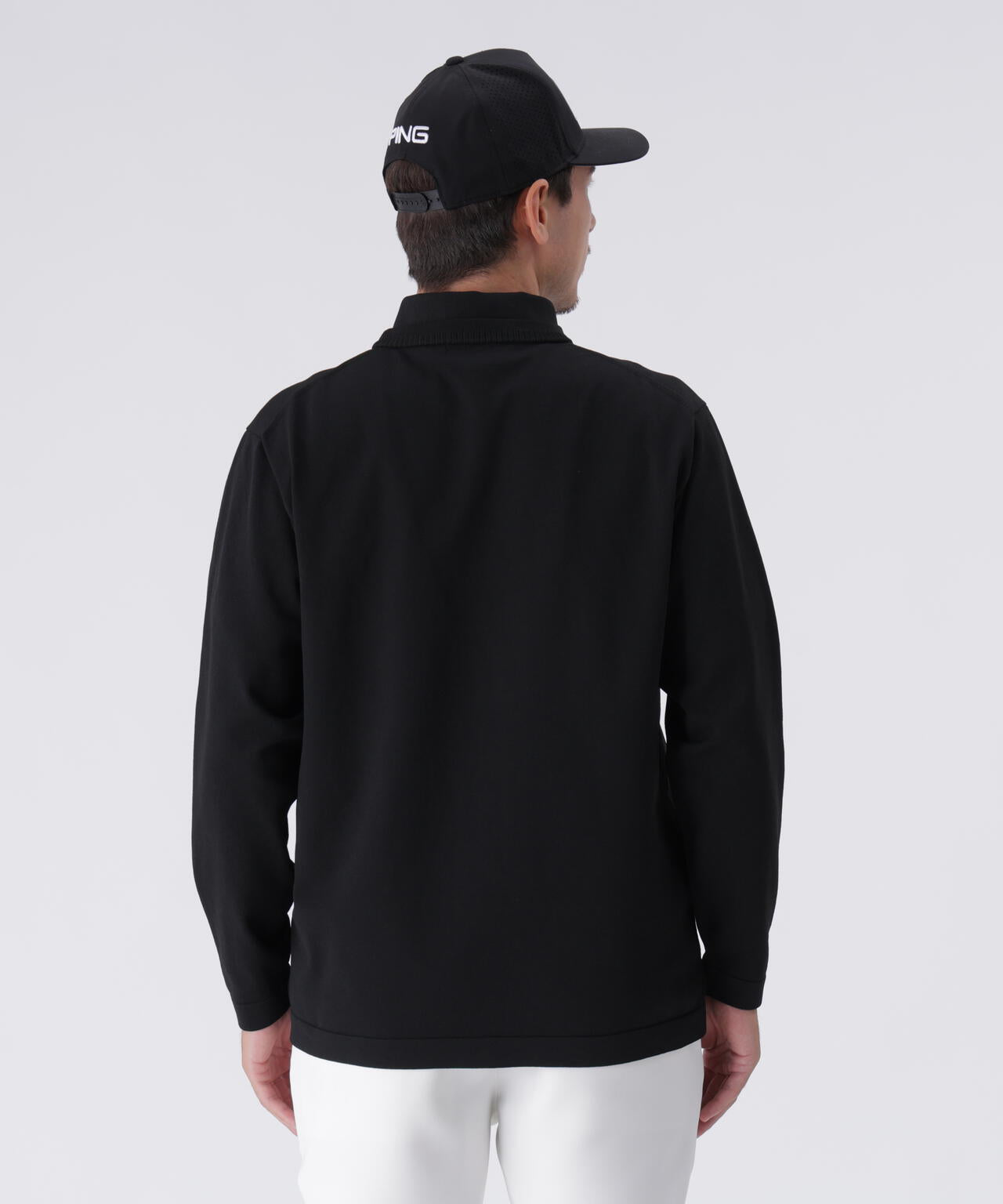 【PING APPAREL】ニット/カノコ レイヤードツインニット <PERFORMANCE> (MENS)