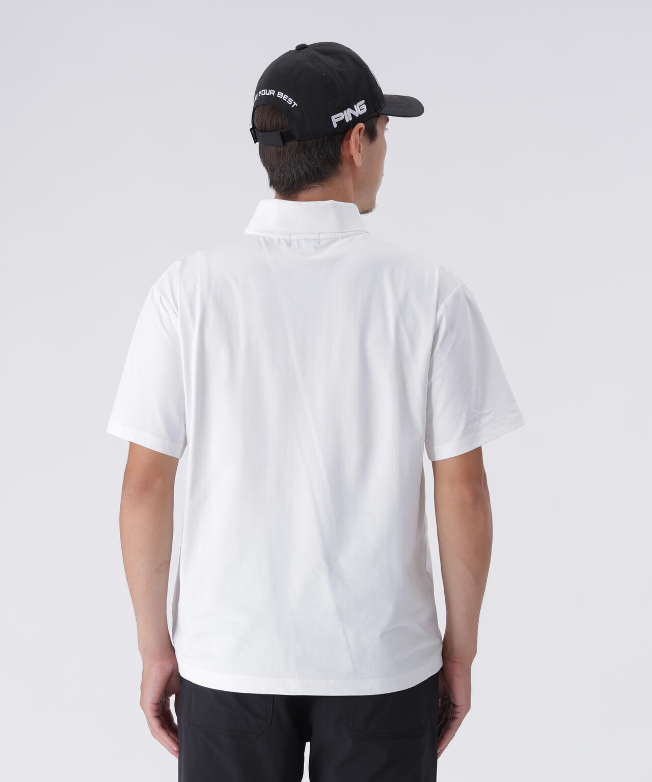 【PING APPAREL】ニット/カノコ レイヤードツインニット <PERFORMANCE> (MENS)