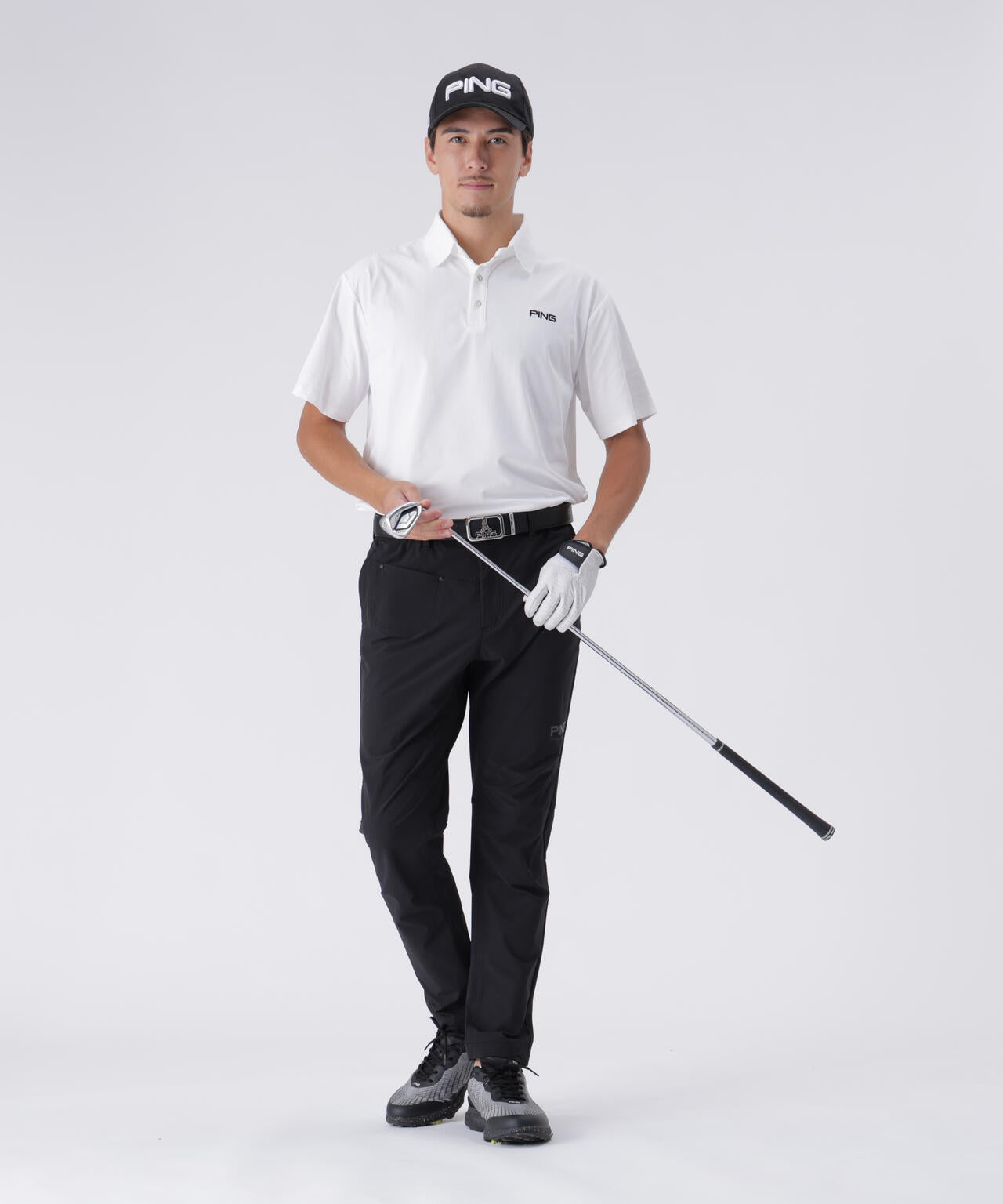 【PING APPAREL】ニット/カノコ レイヤードツインニット <PERFORMANCE> (MENS)